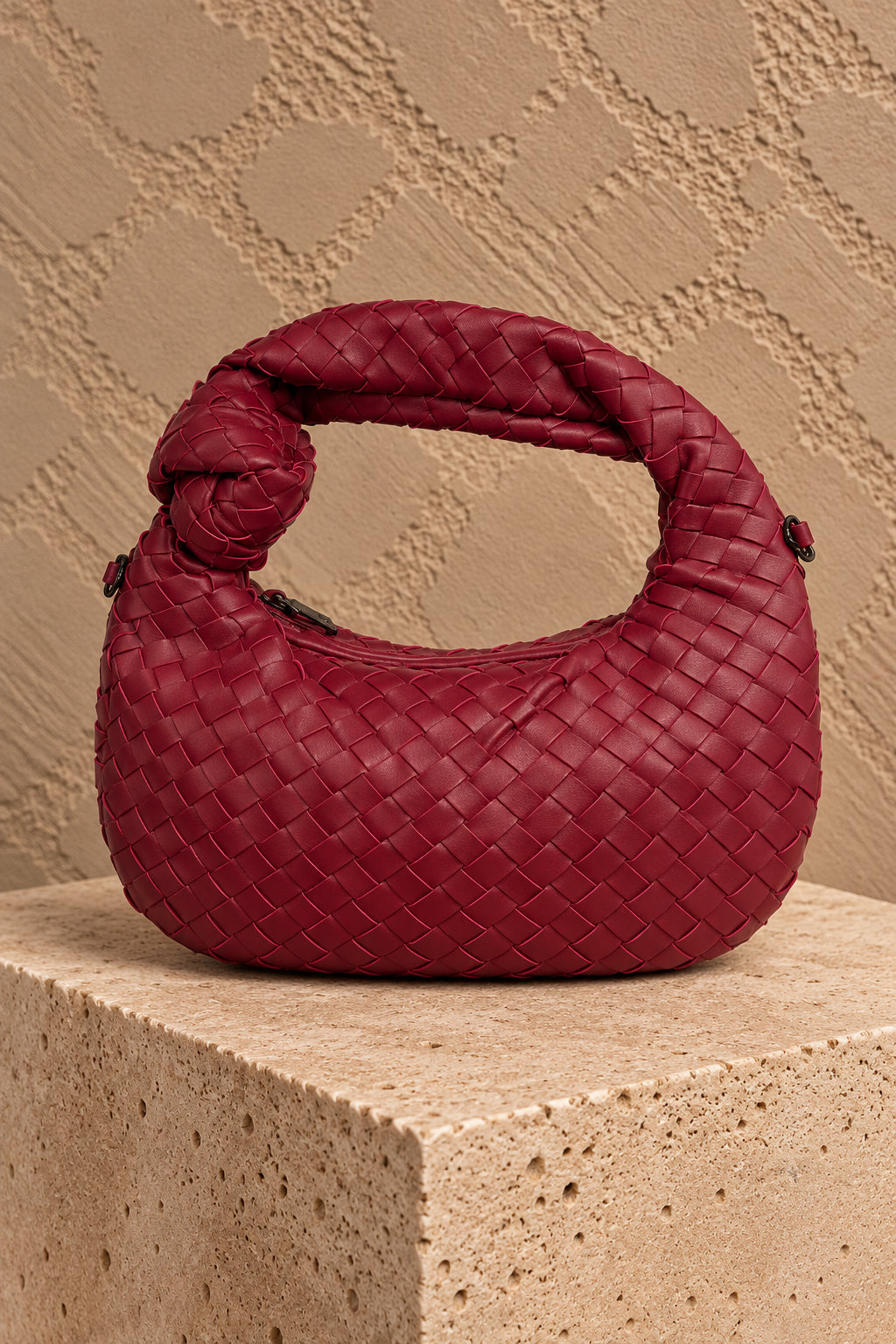 Borsa mini "Lia" intrecciata