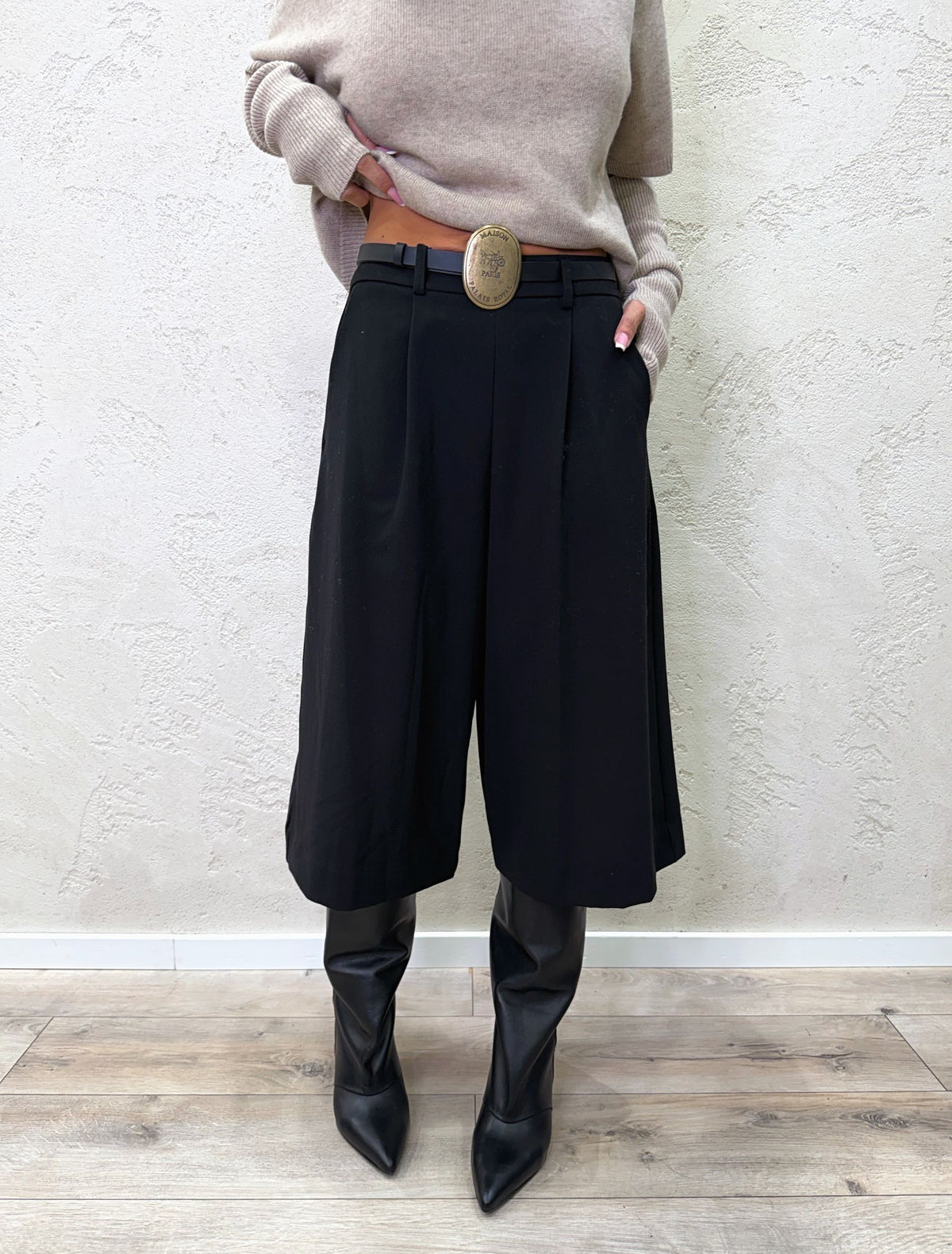 Maxi bermuda sartoriale