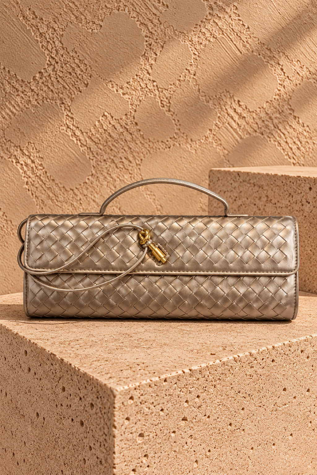 Pochette "Nora" intrecciata