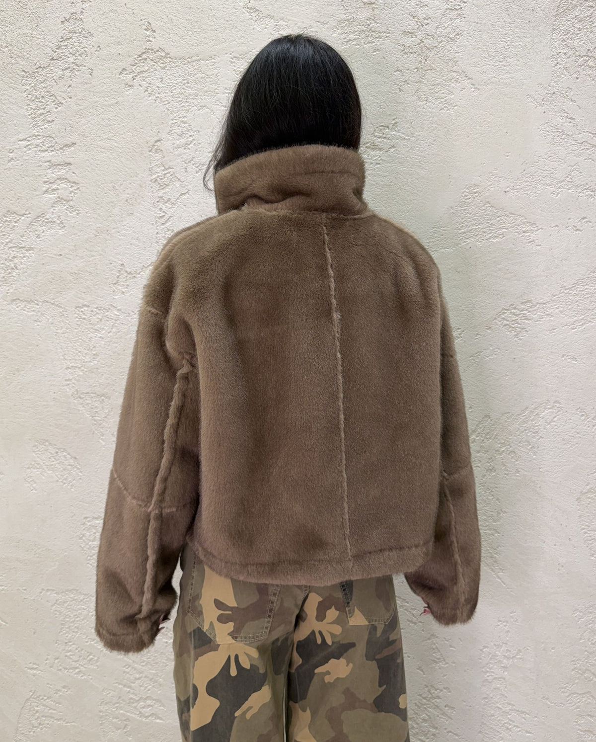 Montone "Aviator" con interno in pelliccia