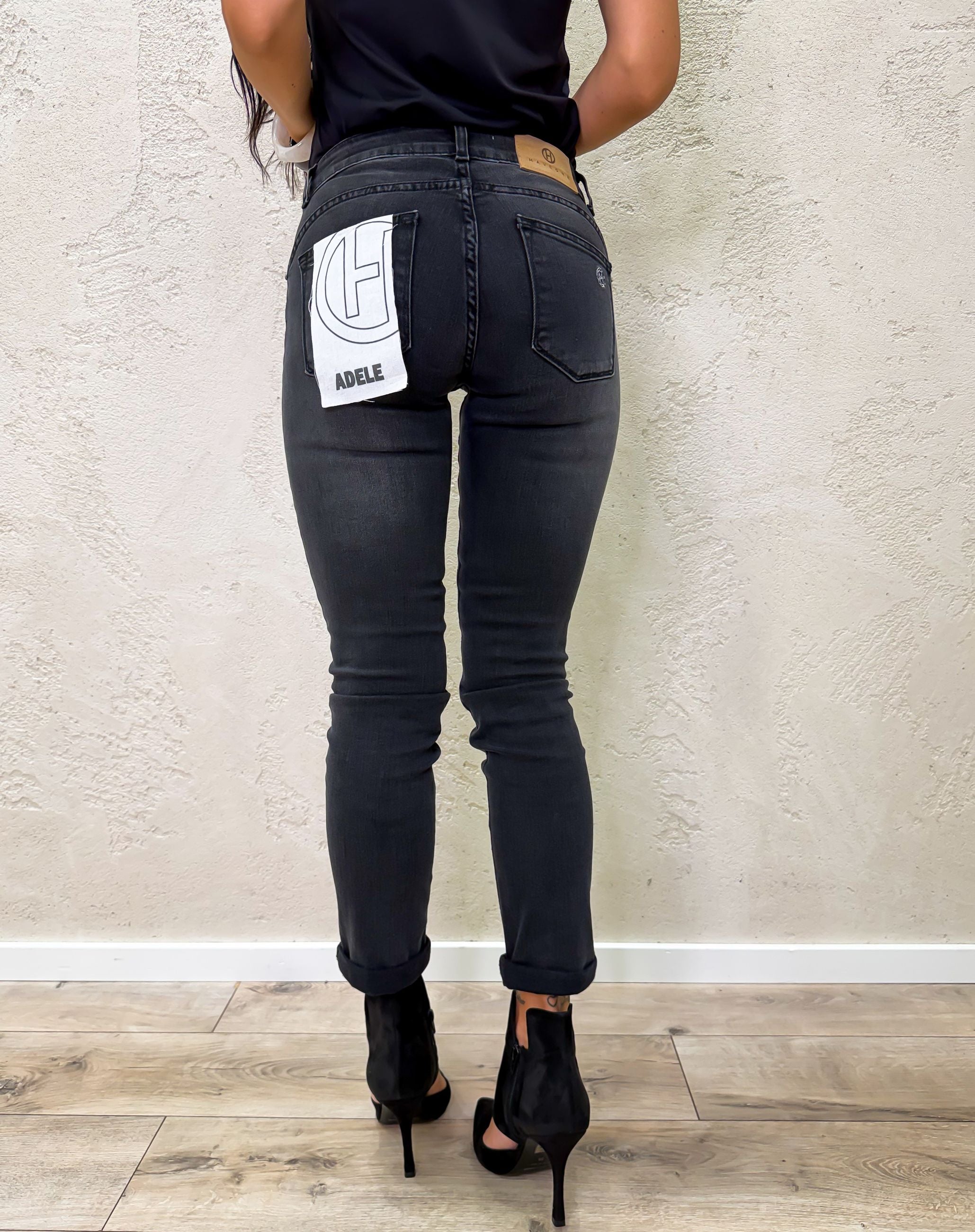 jeans elasticizzato modello adele skinny