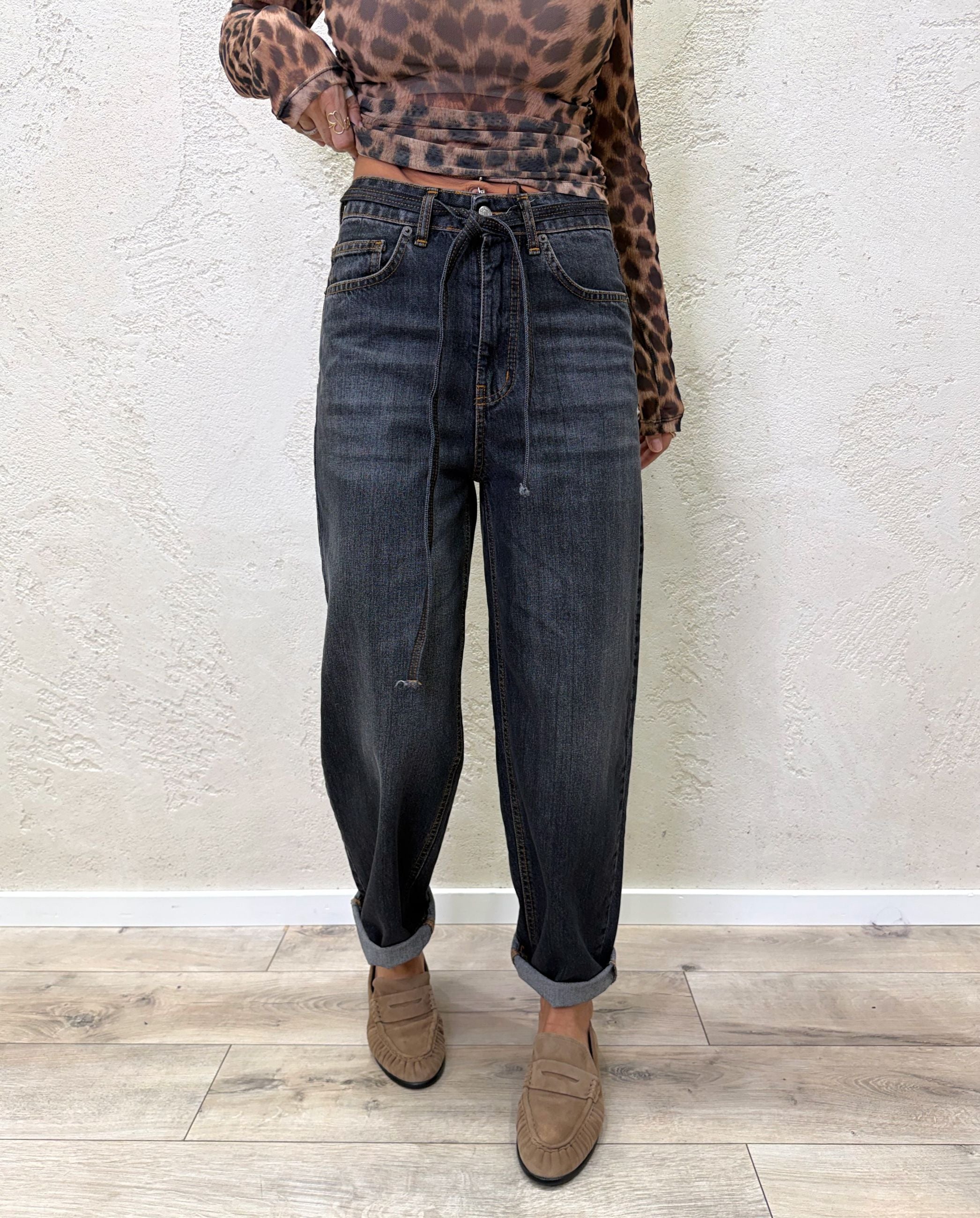 Jeans Oslo vestibilità wide leg