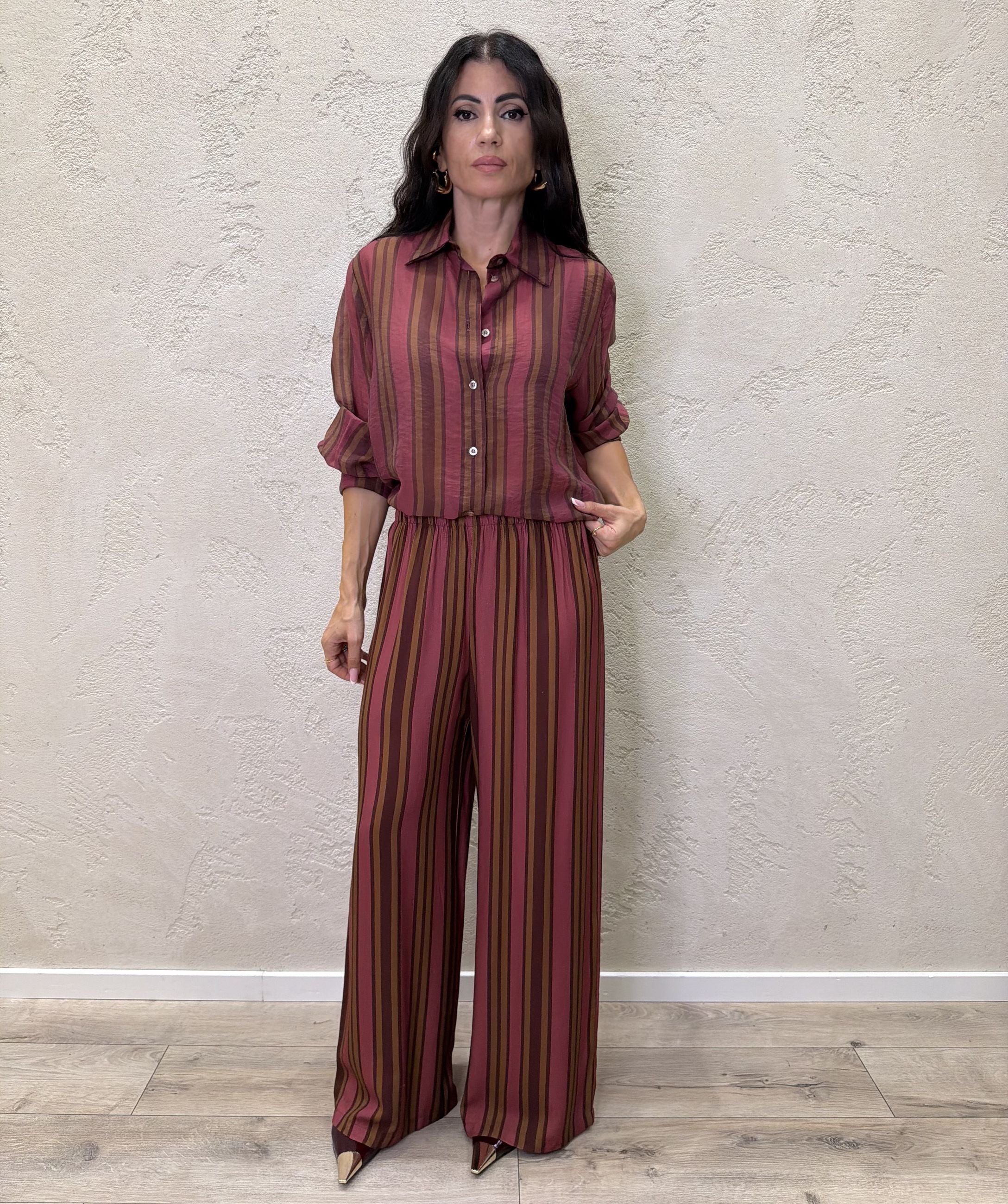 Camicia "Nomad" a righe
