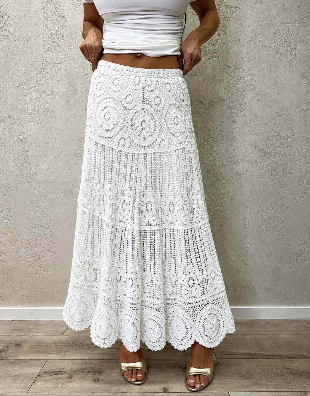 gonna midi crochet