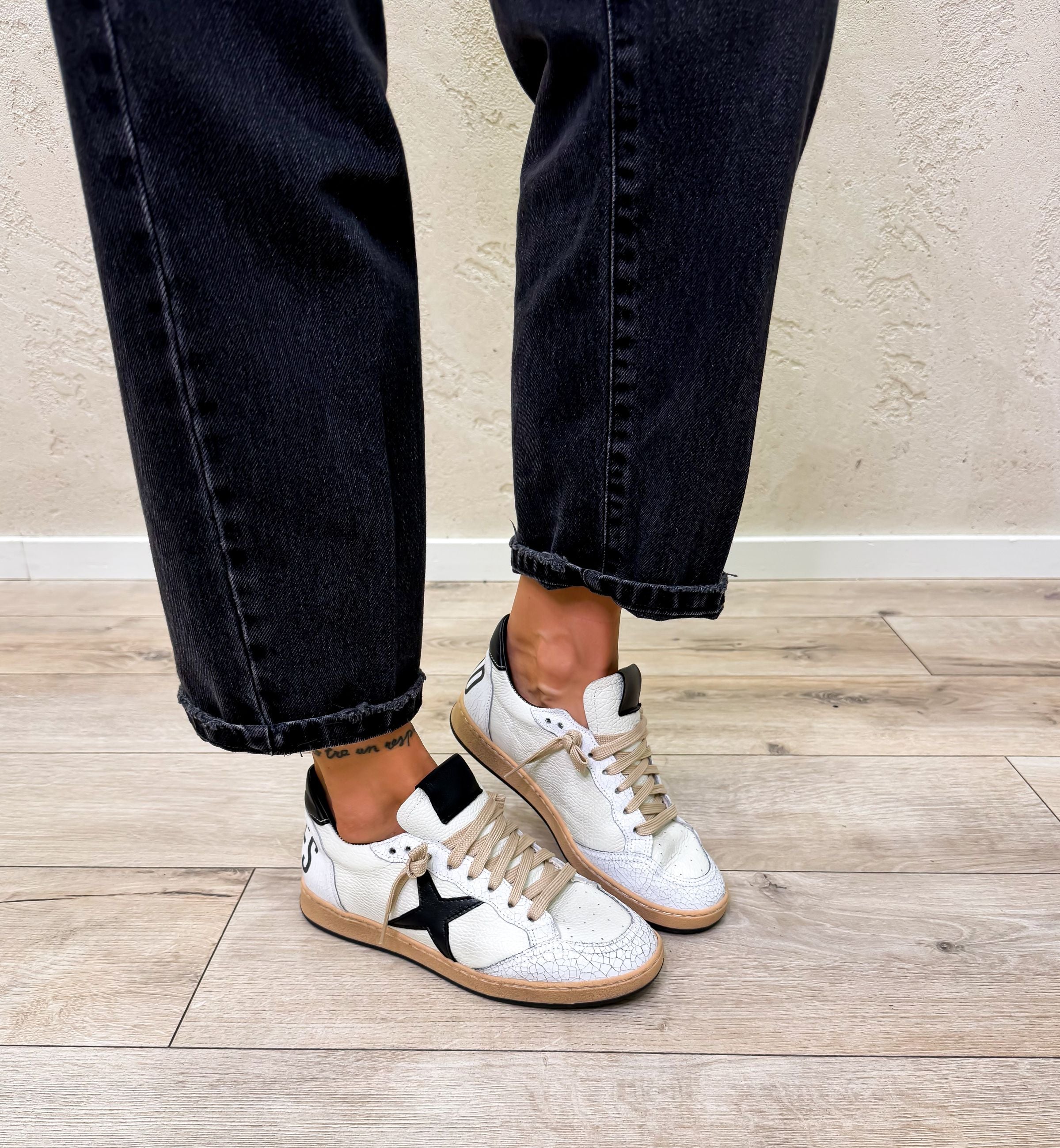 Sneakers in pelle