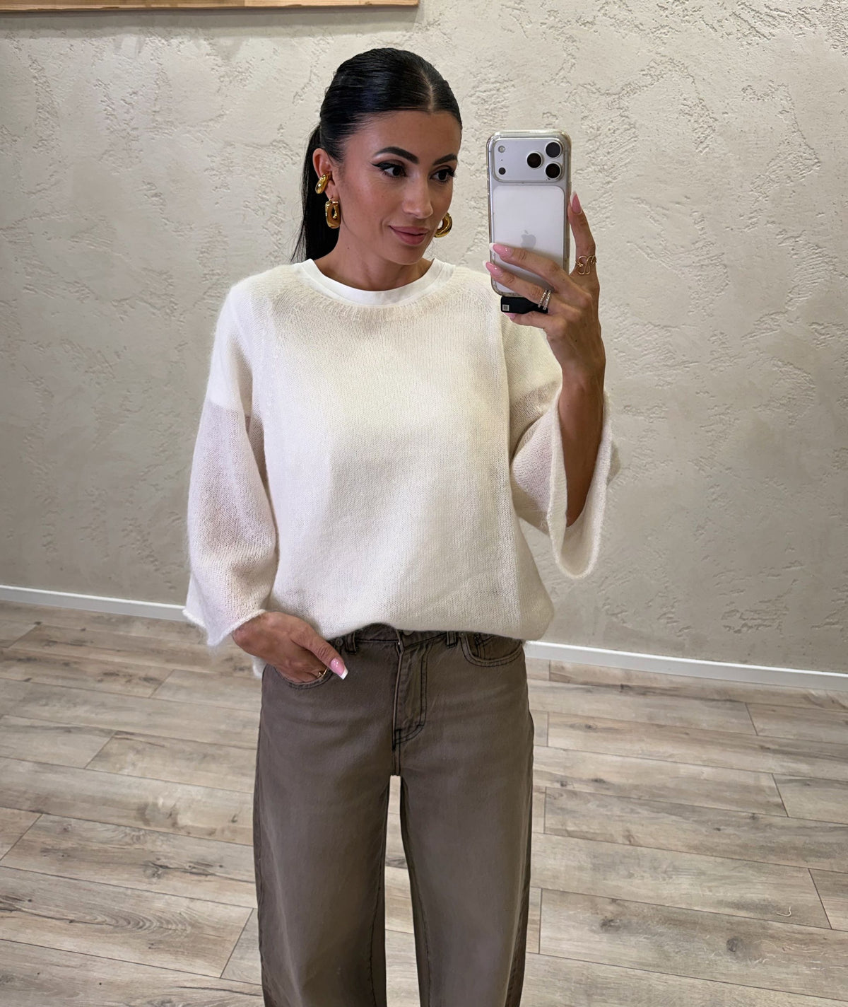 Pull "Soft" in misto mohair