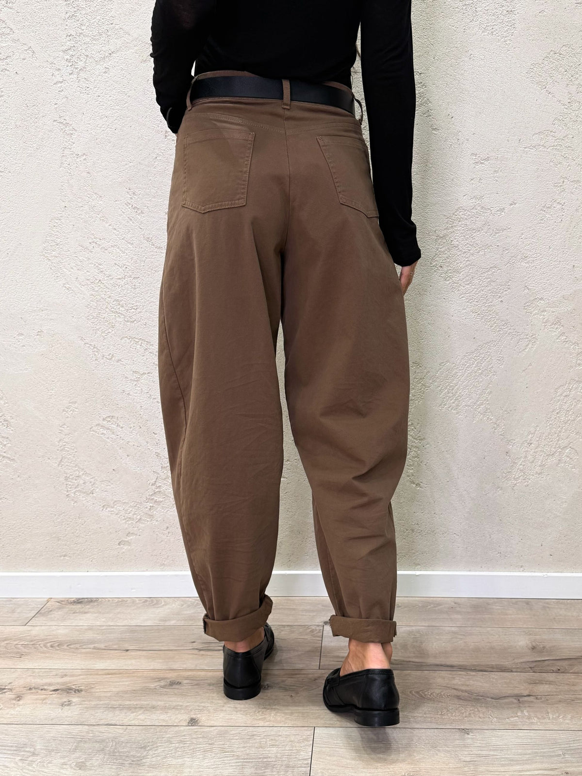 Pantalone Cuoricino in cotone a ovetto