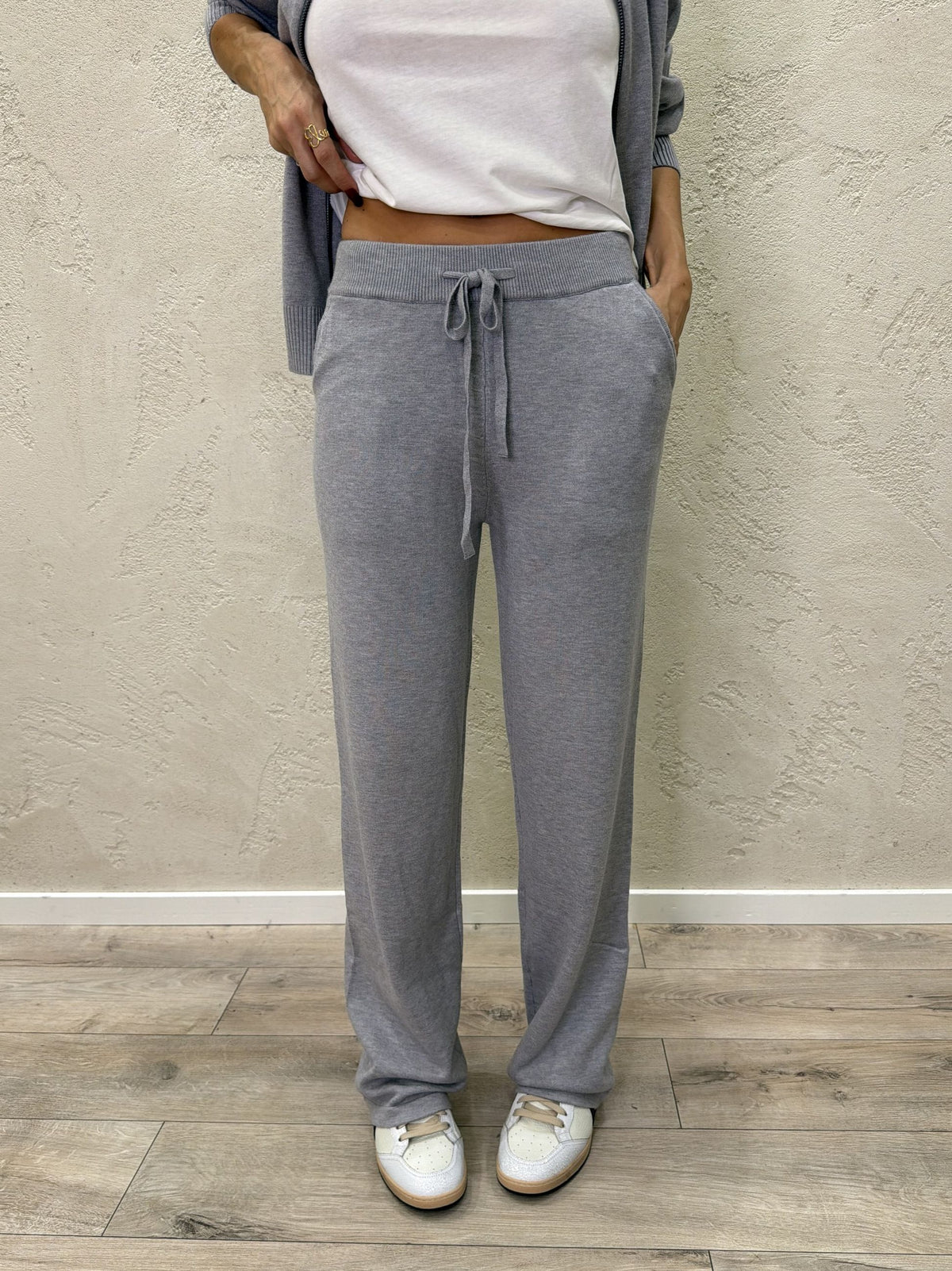 Tuta in maglia "Comfy" zip lunga