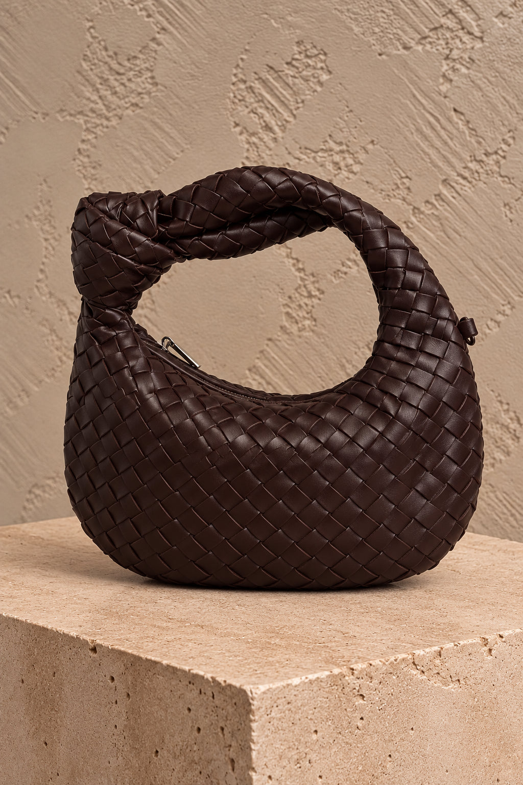 Borsa mini "Lia" intrecciata