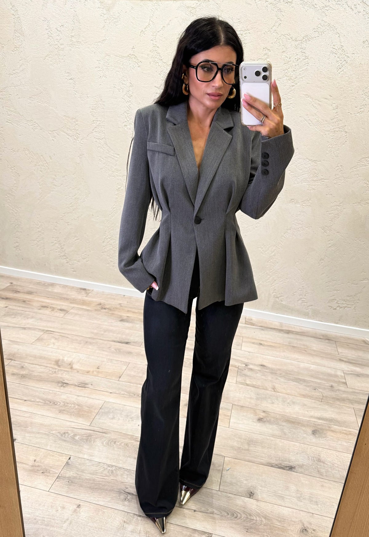Blazer "Lady" silhouette sagomata
