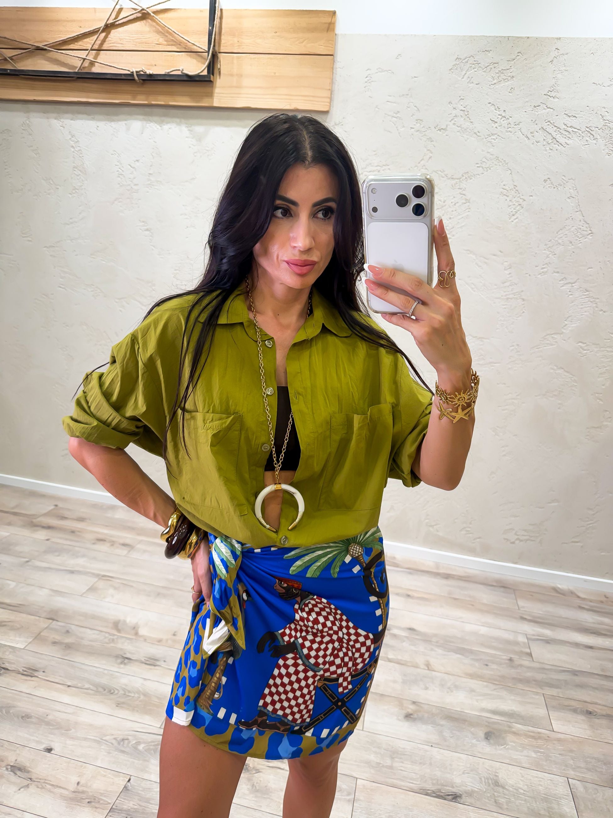 camicia morbida in cotone