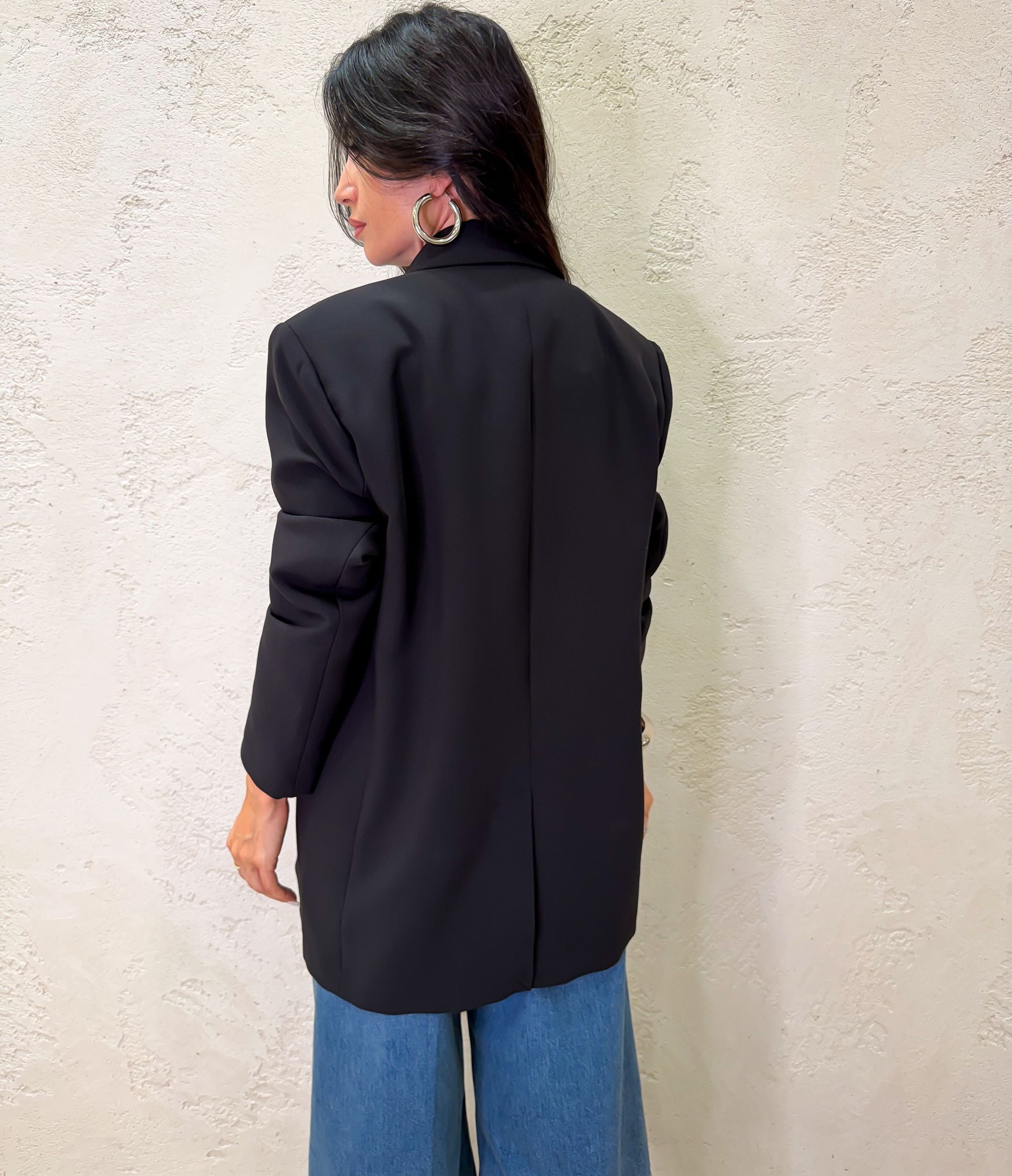Giacca oversize doppiopetto