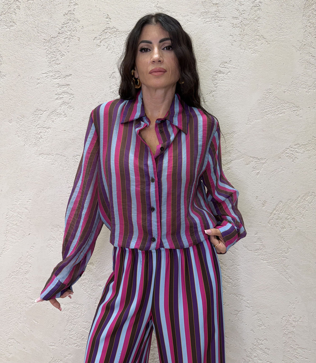 Camicia "Nomad" a righe