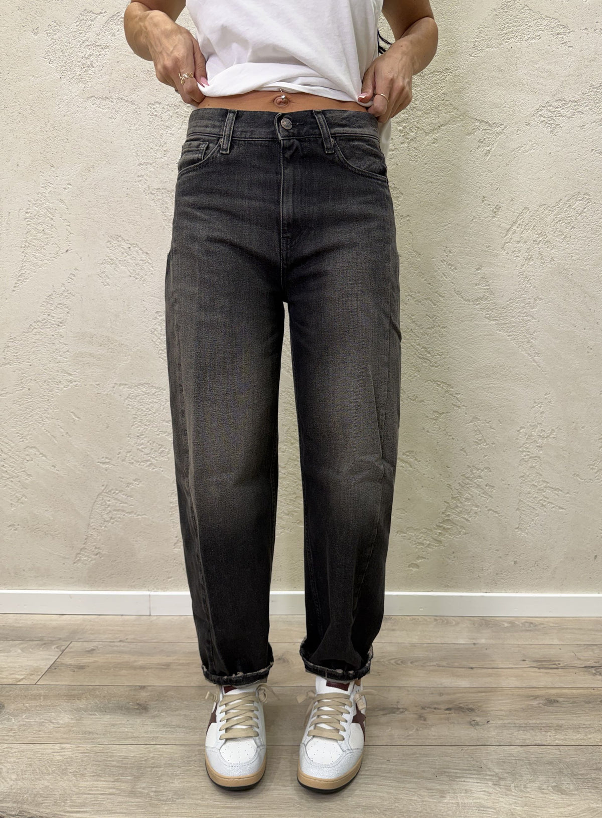 Jeans "Chiara" barrel fit