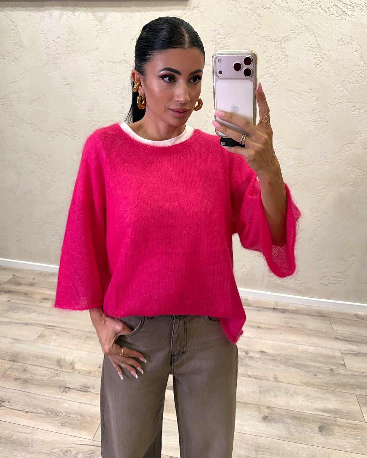 Pull "Soft" in misto mohair
