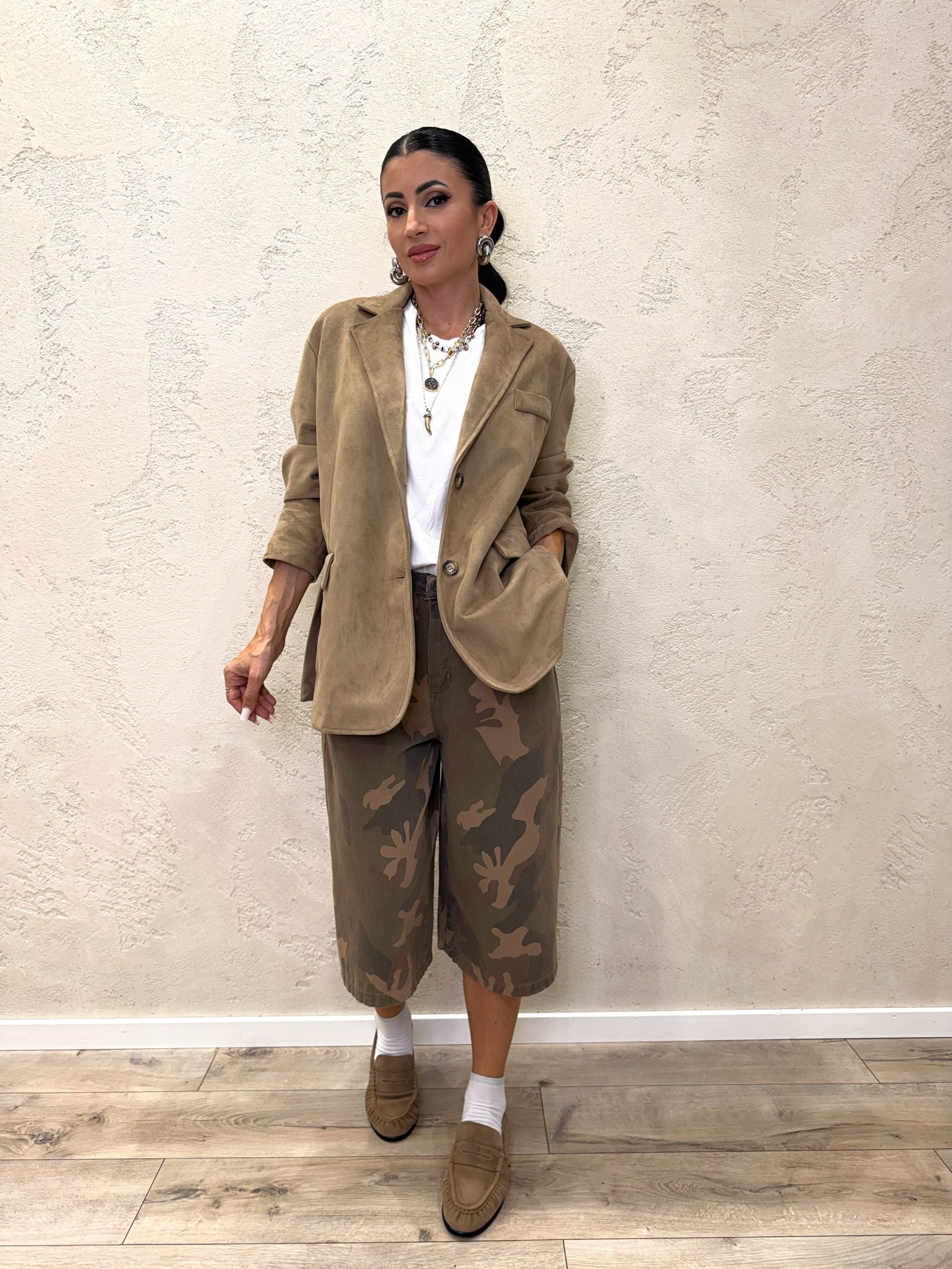 Maxi bermuda camuflage