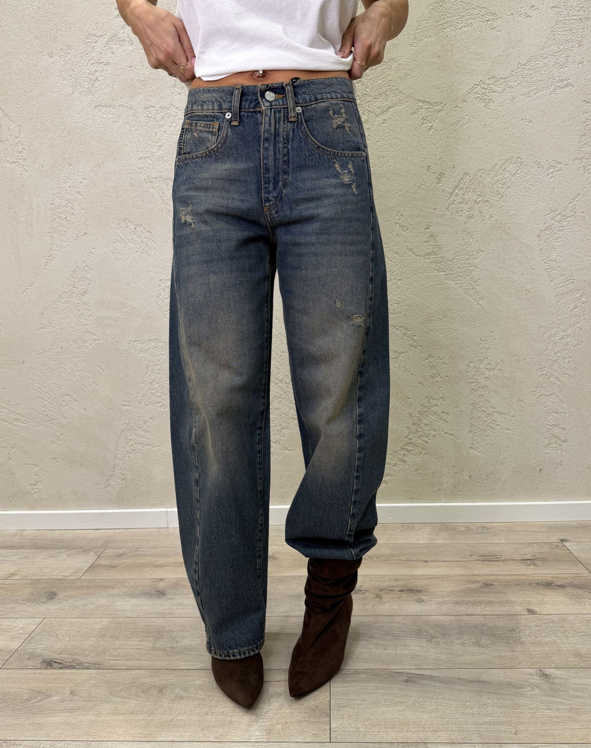 jeans modello lucy barrel fit