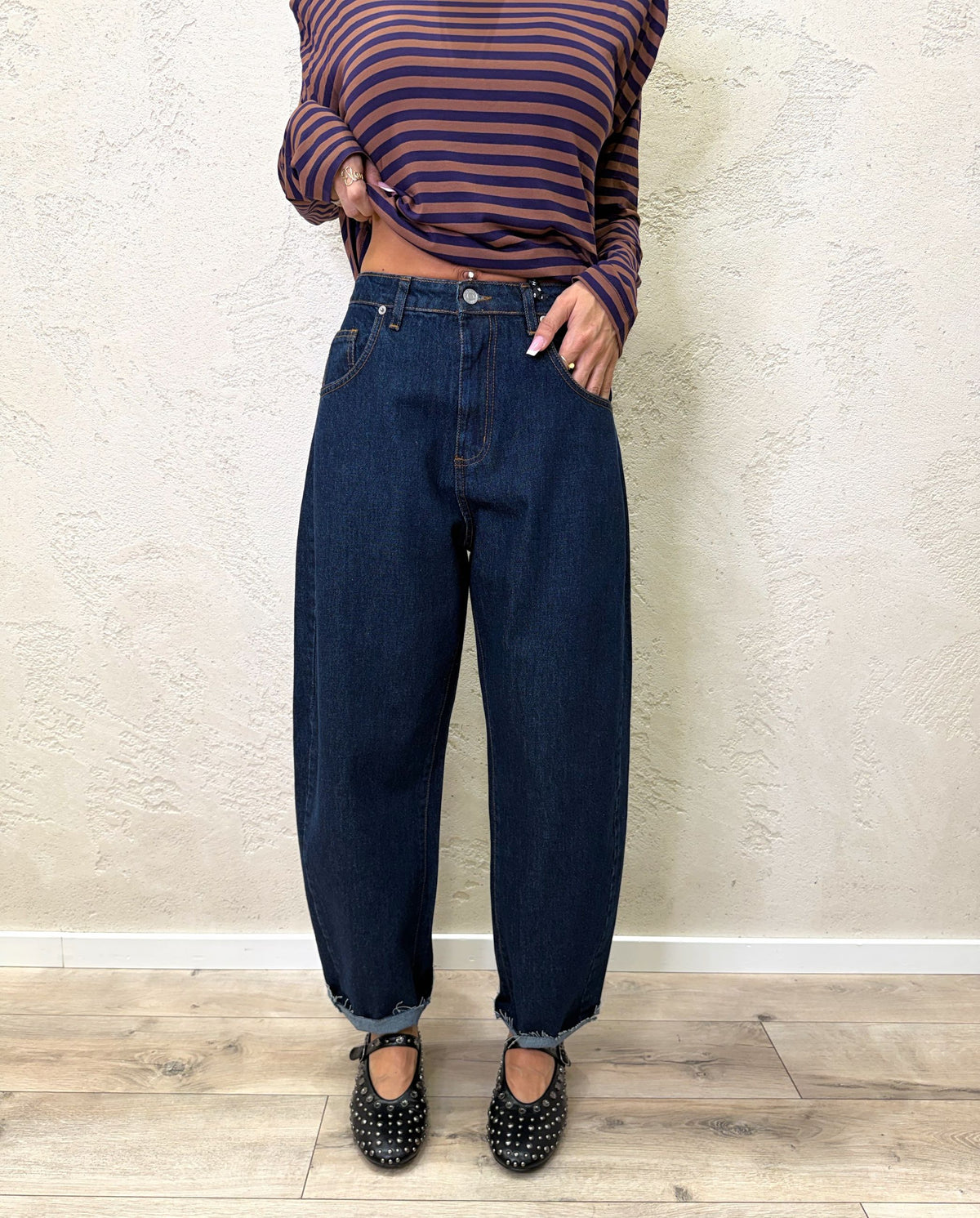 Jeans "Aria" balloon fit