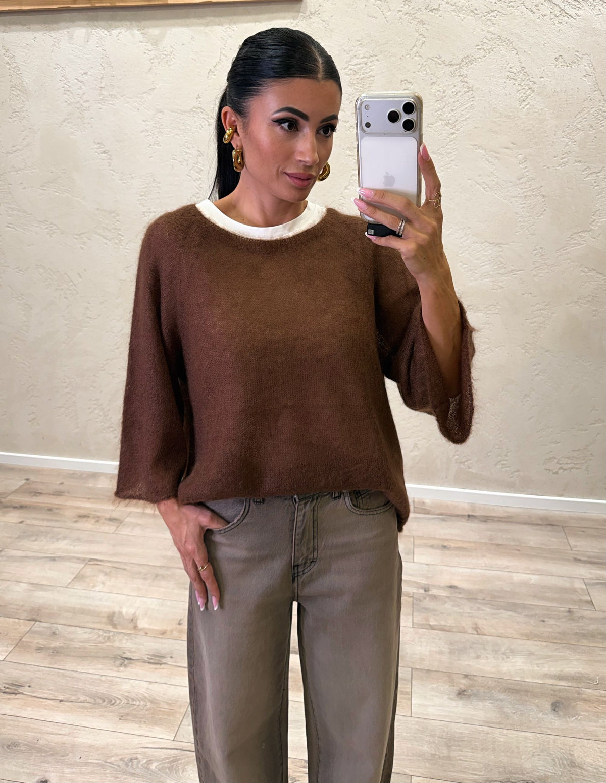 Pull "Soft" in misto mohair