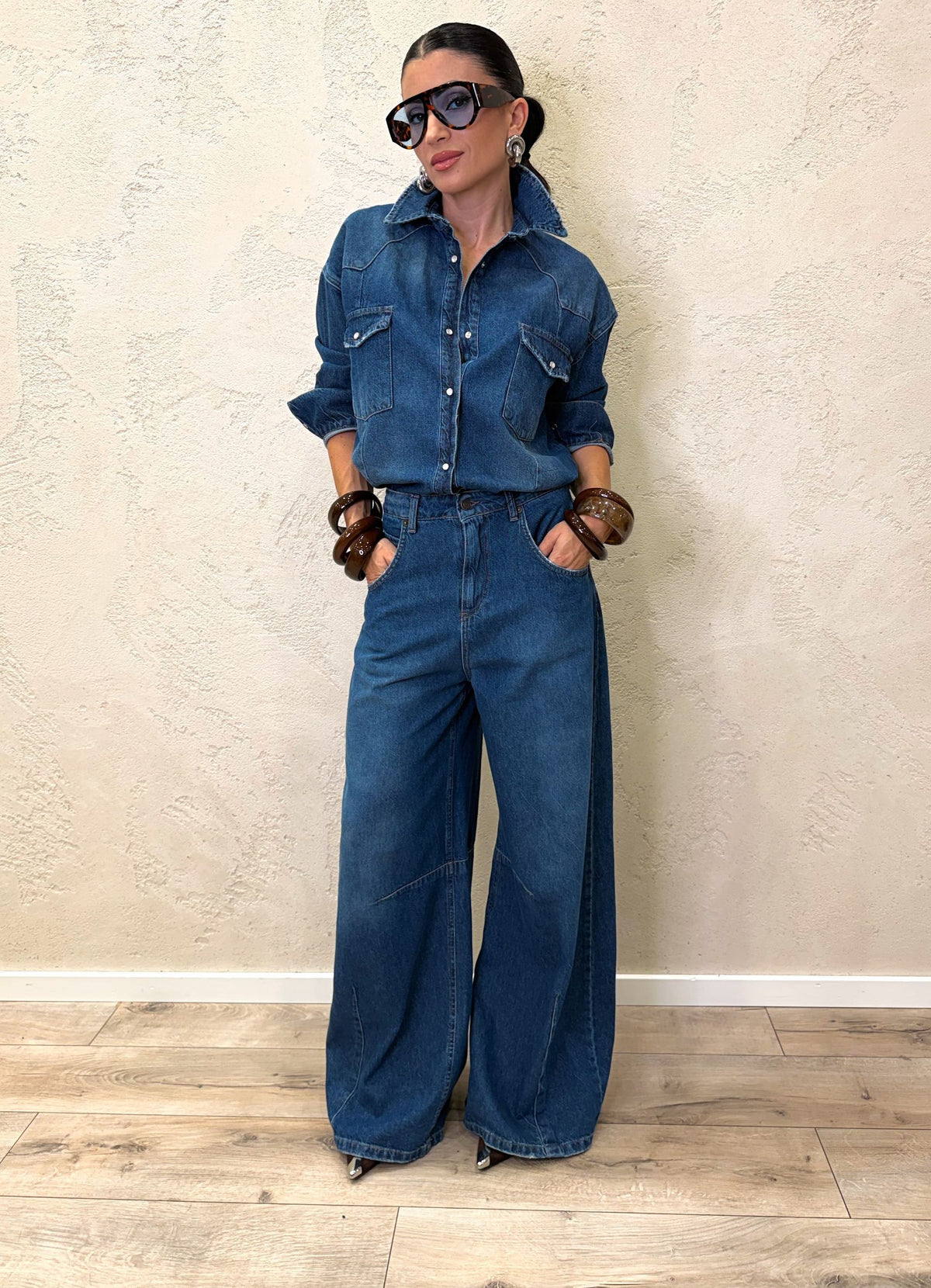 Jeans "Ariel" wide leg