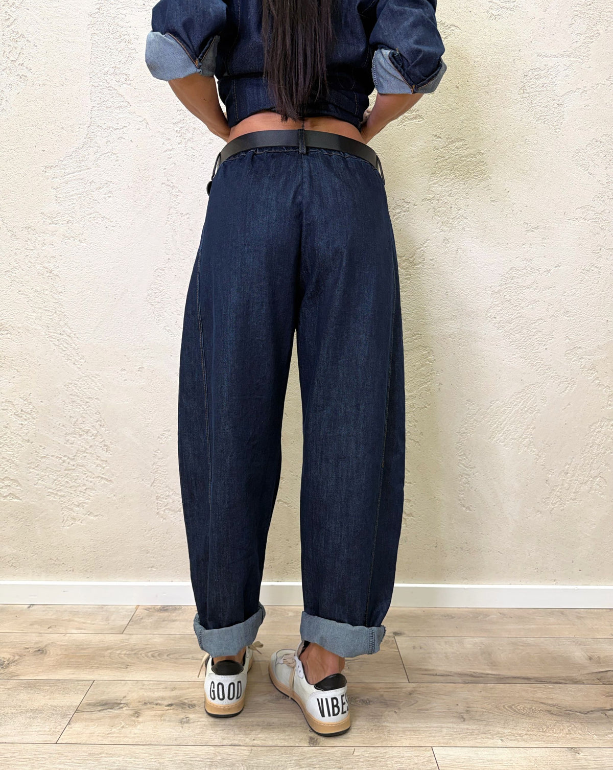 Jeans stellina modello ovetto in cotone