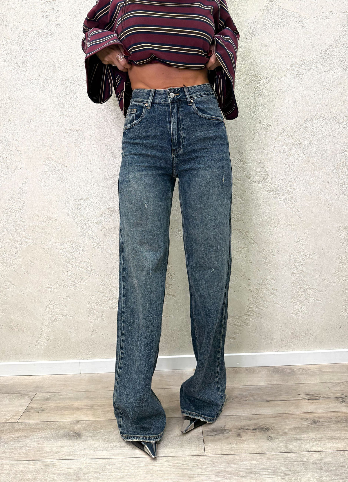 Jeans "Valery" a palazzo