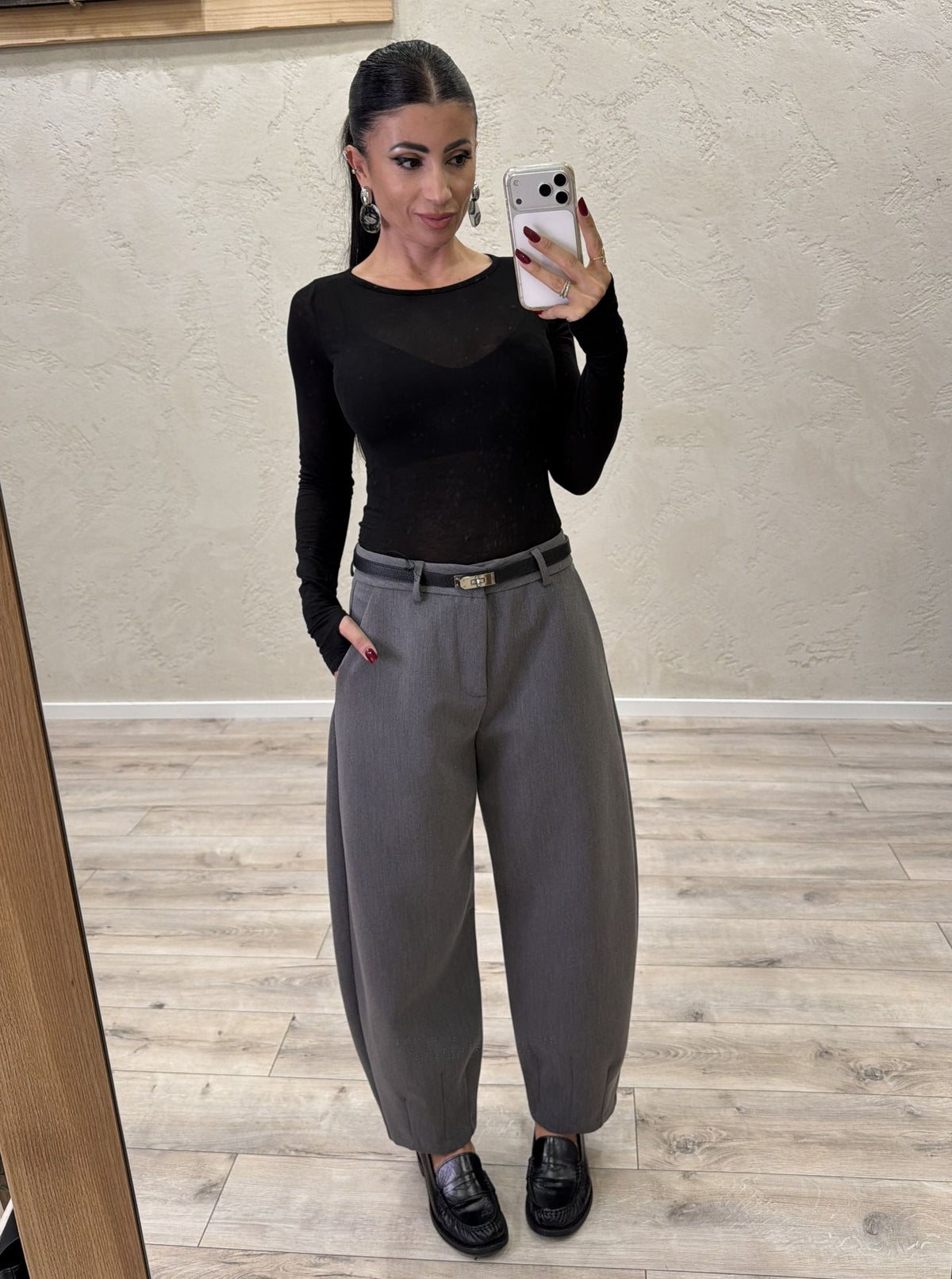 Pantalone "Lady" baloon fit