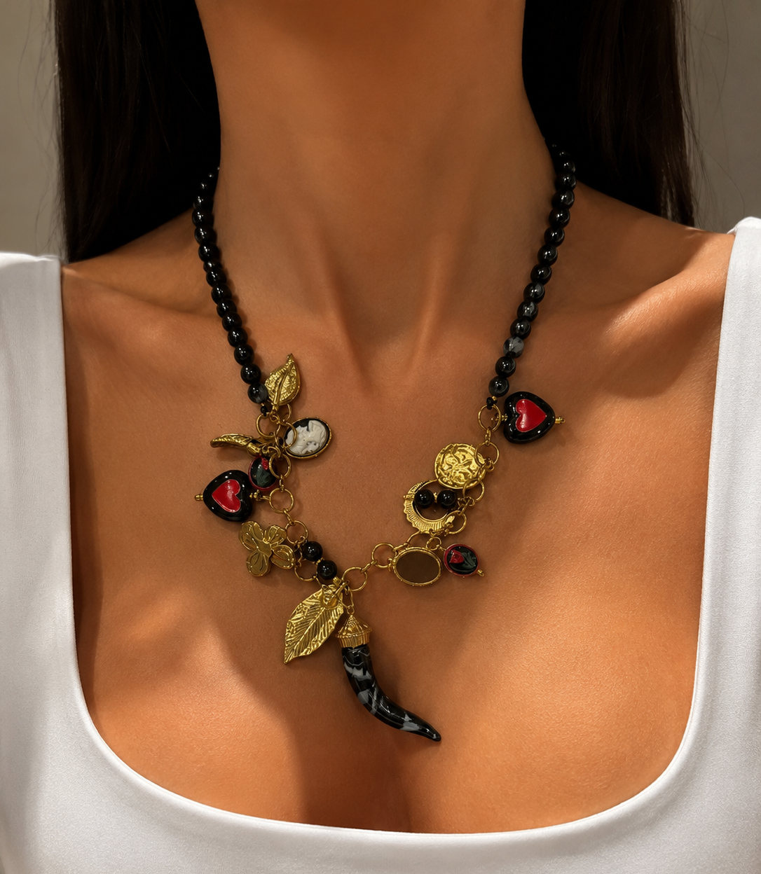 Collana "obsidian soul"