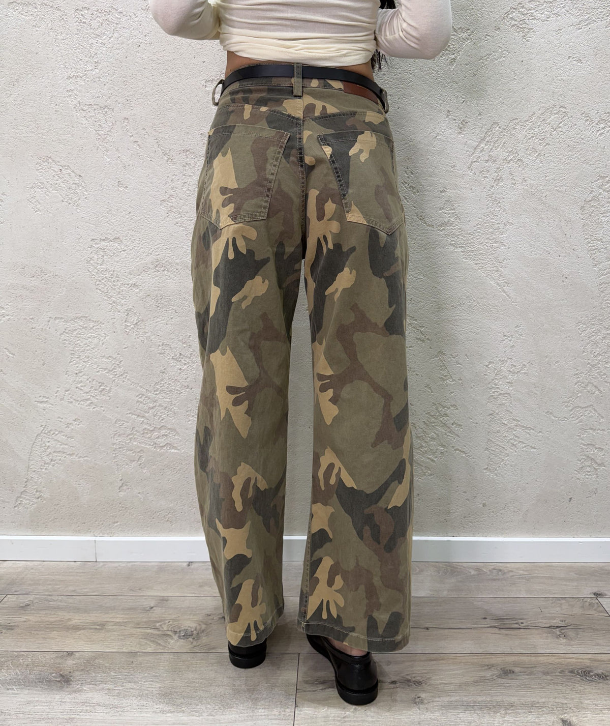 Pantalone "Moonstone" barrel fit camouflage