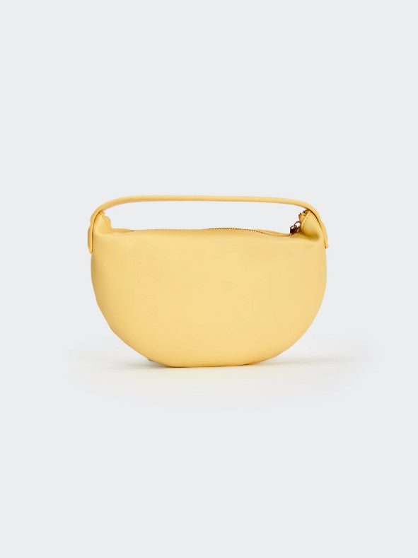 borsa croissant in ecopelle XAB0037 GIALLO VICOLO 