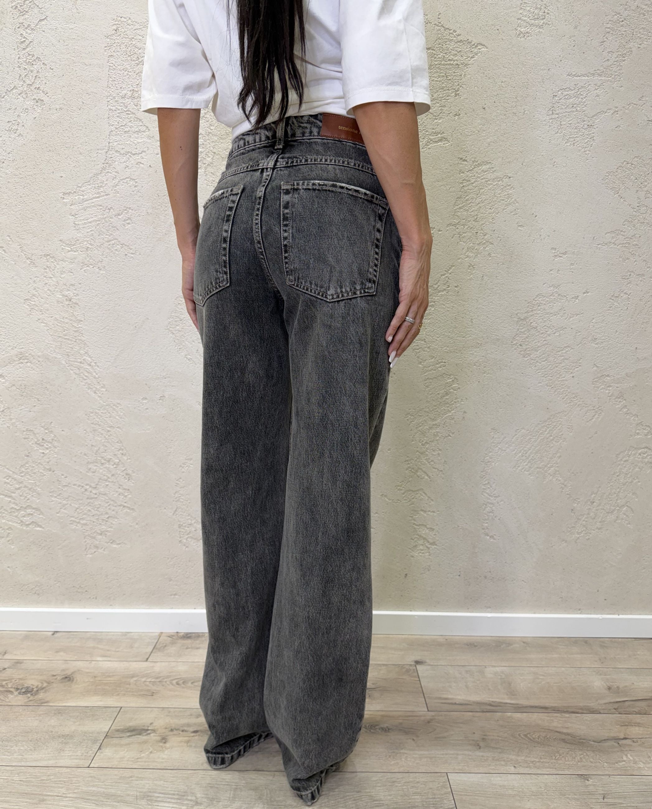 Jeans "Rood" straight fit