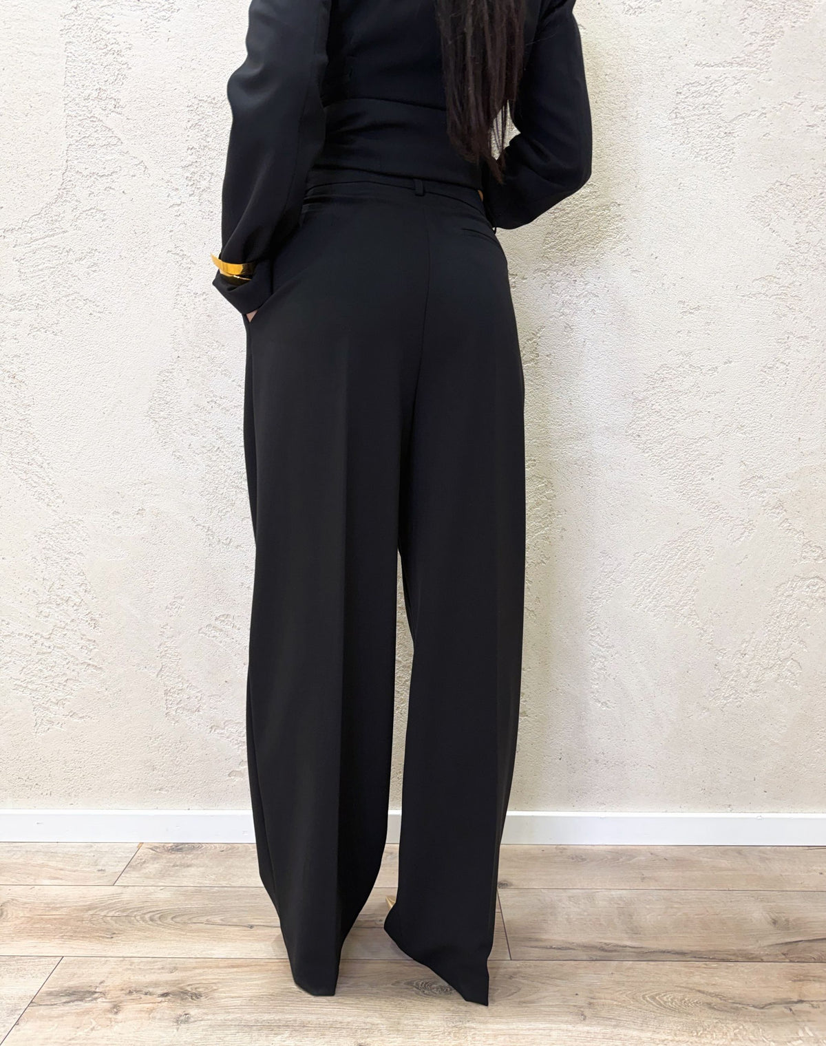 Pantalone sartoriale con pences
