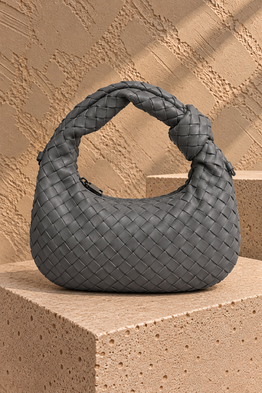 Borsa mini "Lia" intrecciata