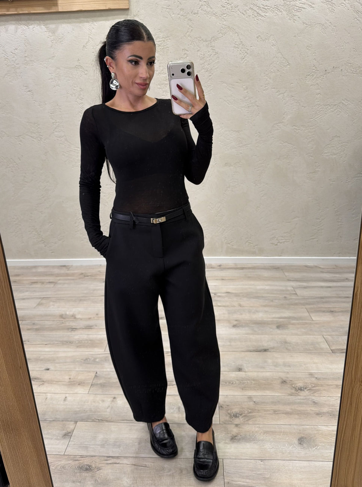 Pantalone "Lady" baloon fit