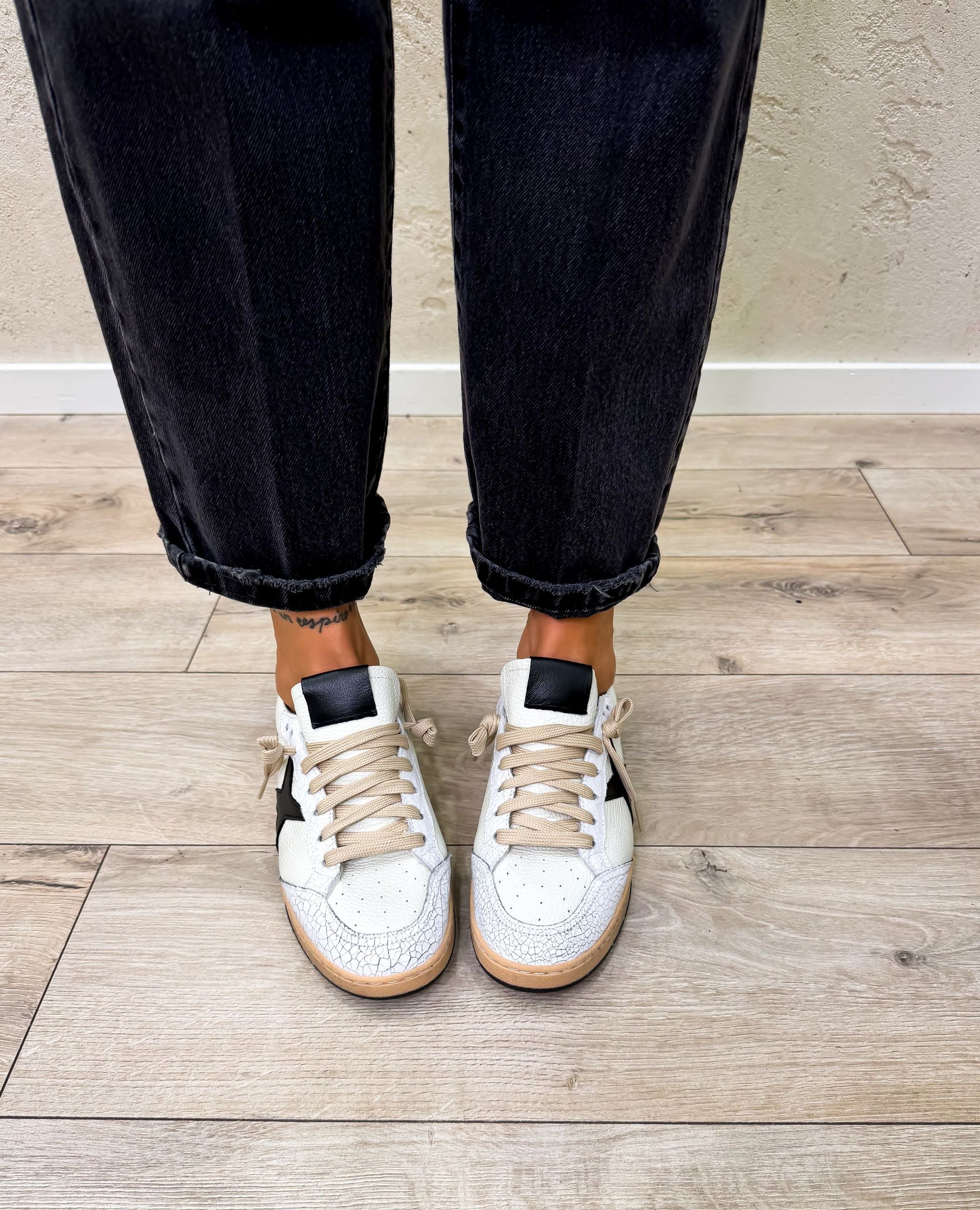 Sneakers in pelle