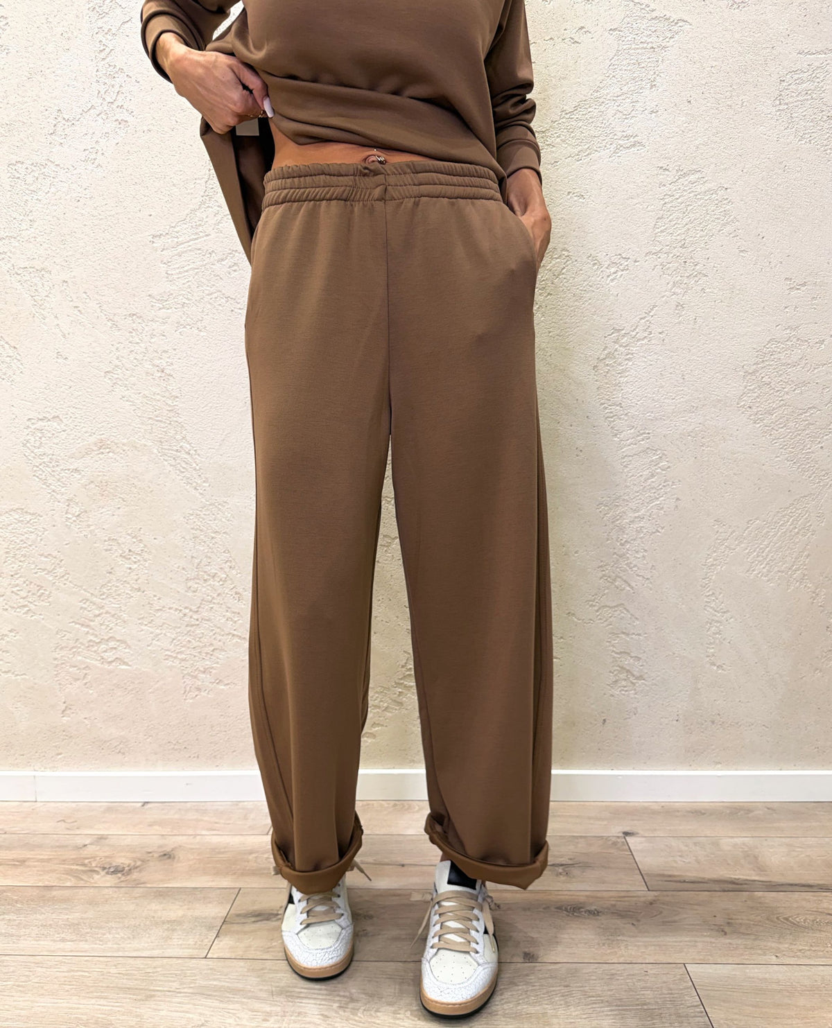 completo coordinato in felpa soft touch