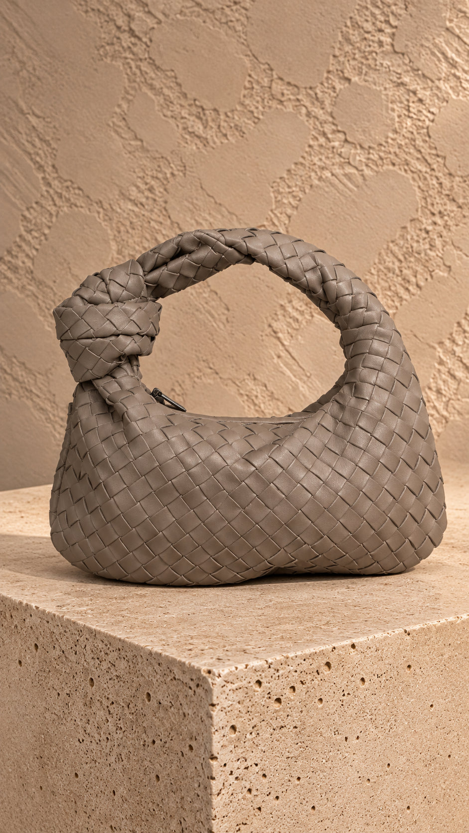 Borsa mini "Lia" intrecciata