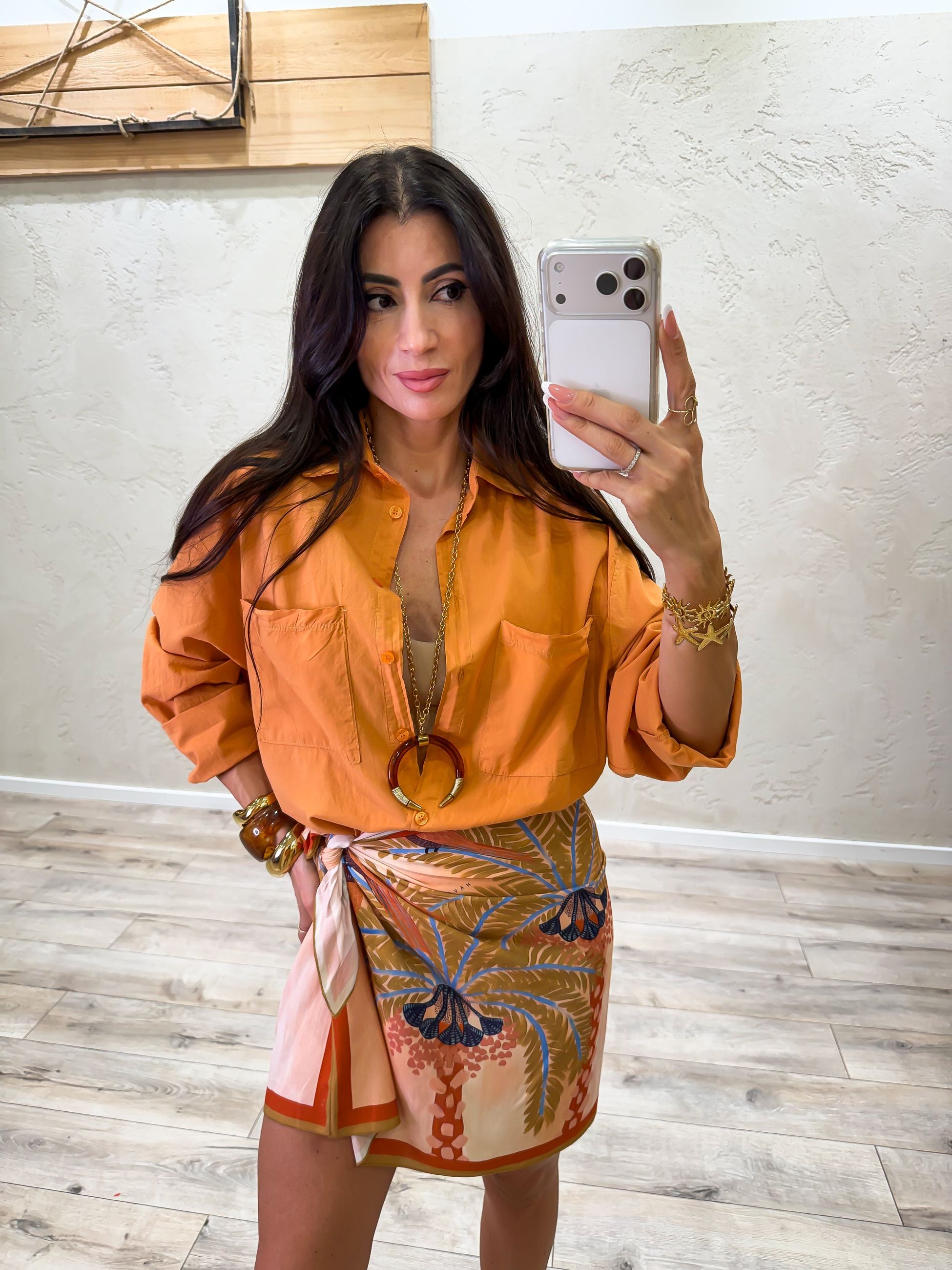 camicia morbida in cotone