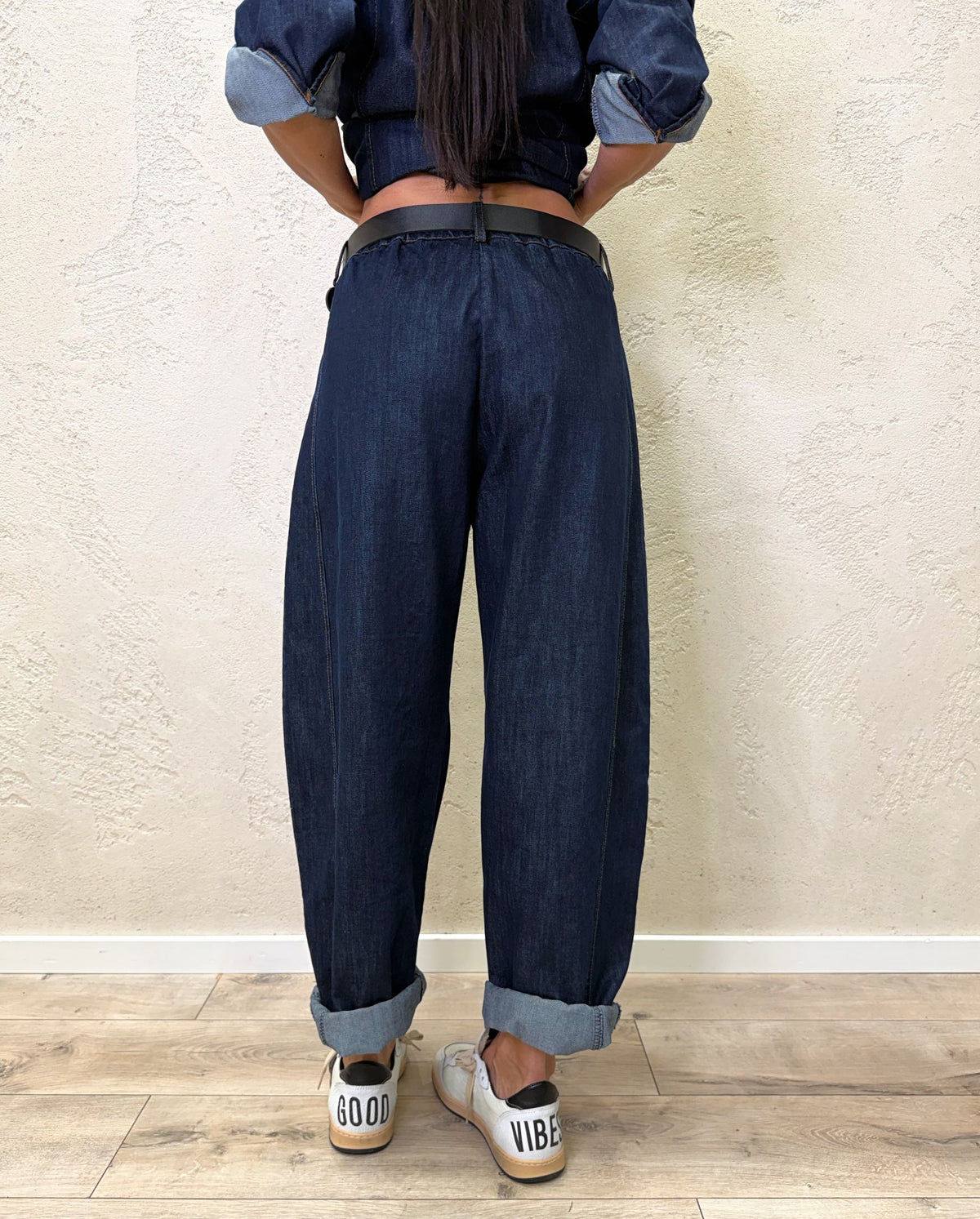 Jeans stellina modello ovetto in cotone