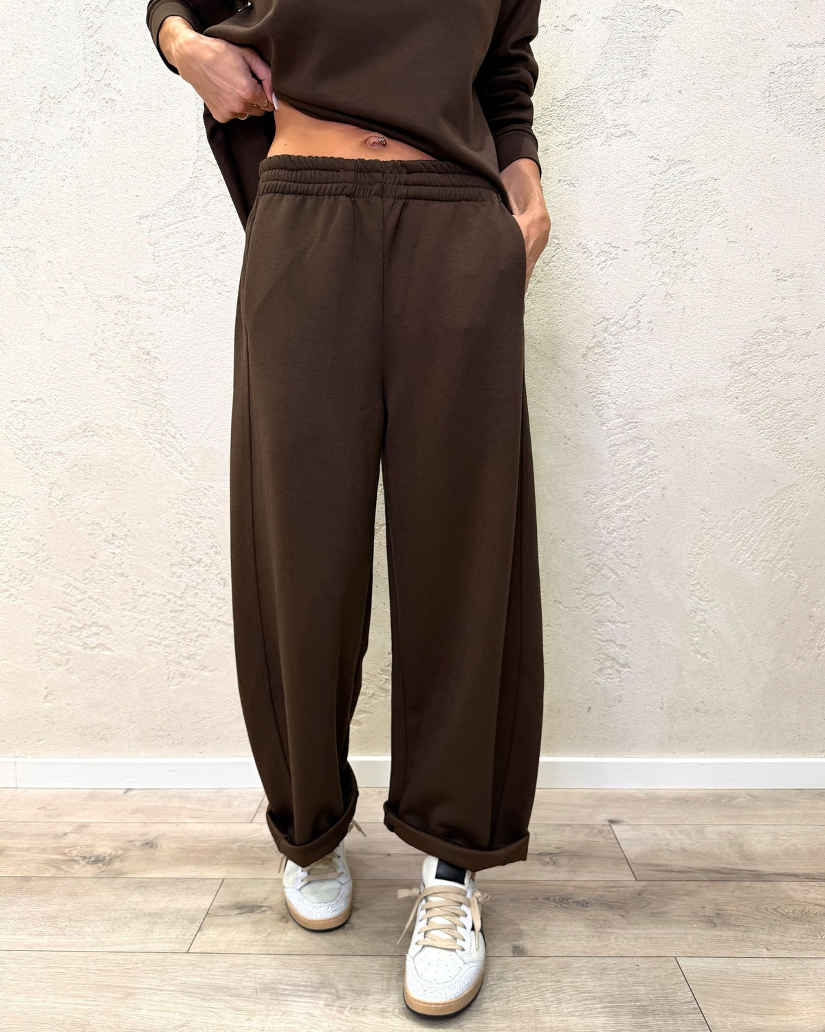 completo coordinato in felpa soft touch