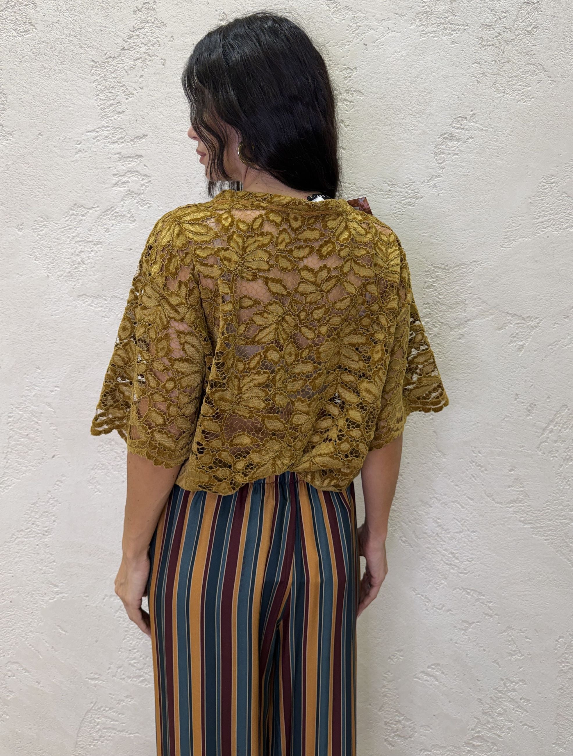 T-shirt "Nomad" in pizzo