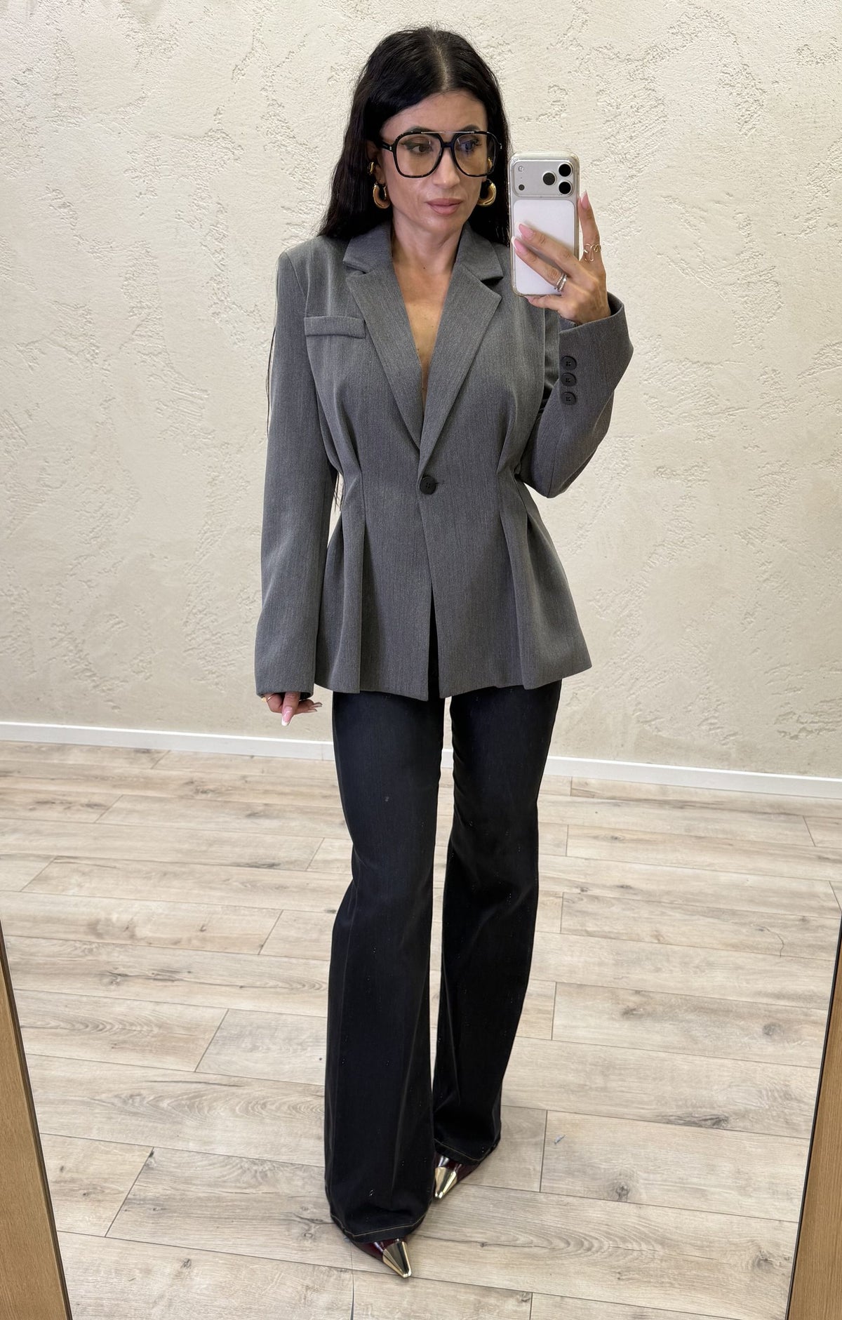 Blazer "Lady" silhouette sagomata