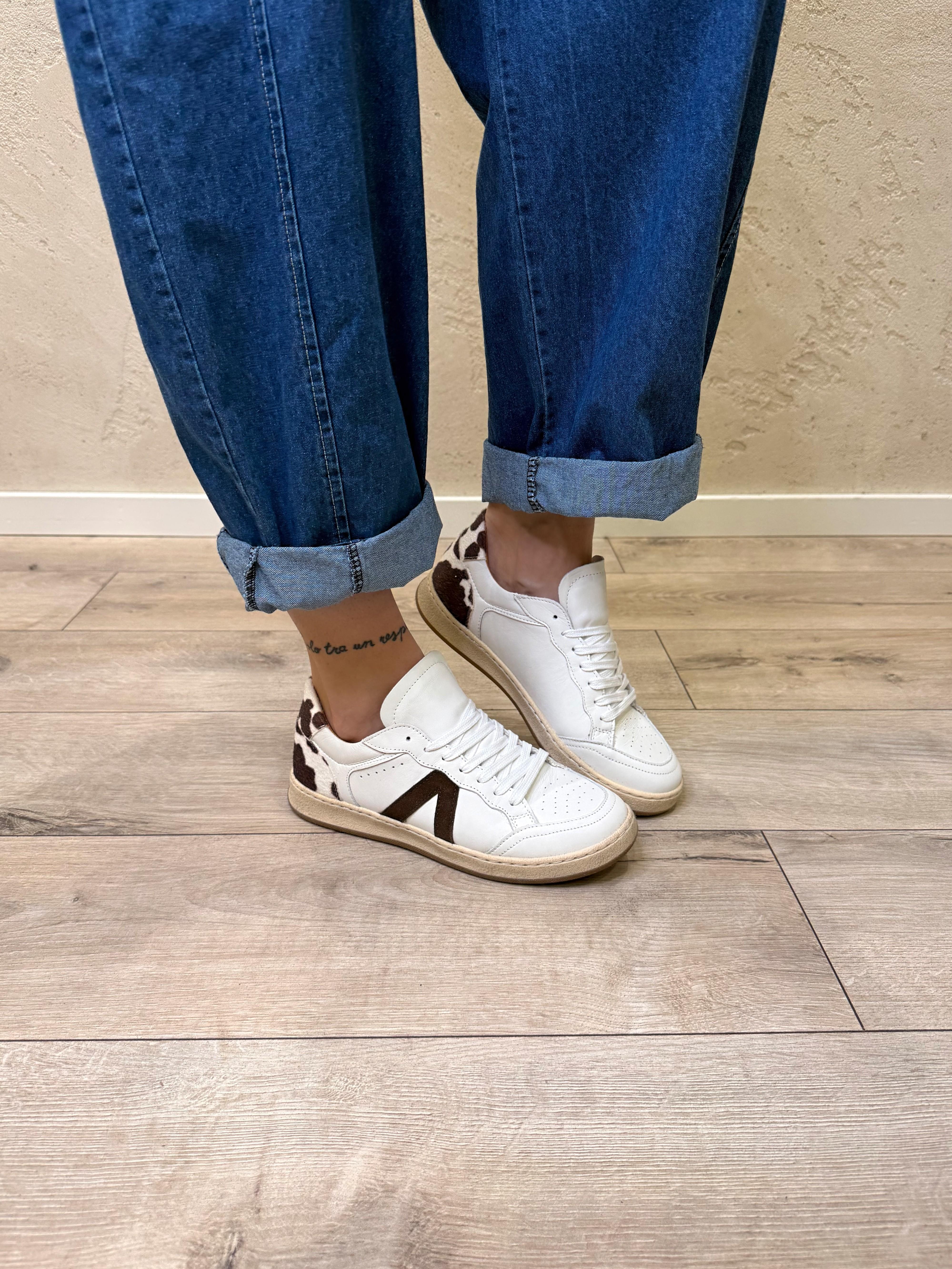 sneakers in pelle 70/SPECIAL02 CIOCCOLATO DIVINE FOLLIE 