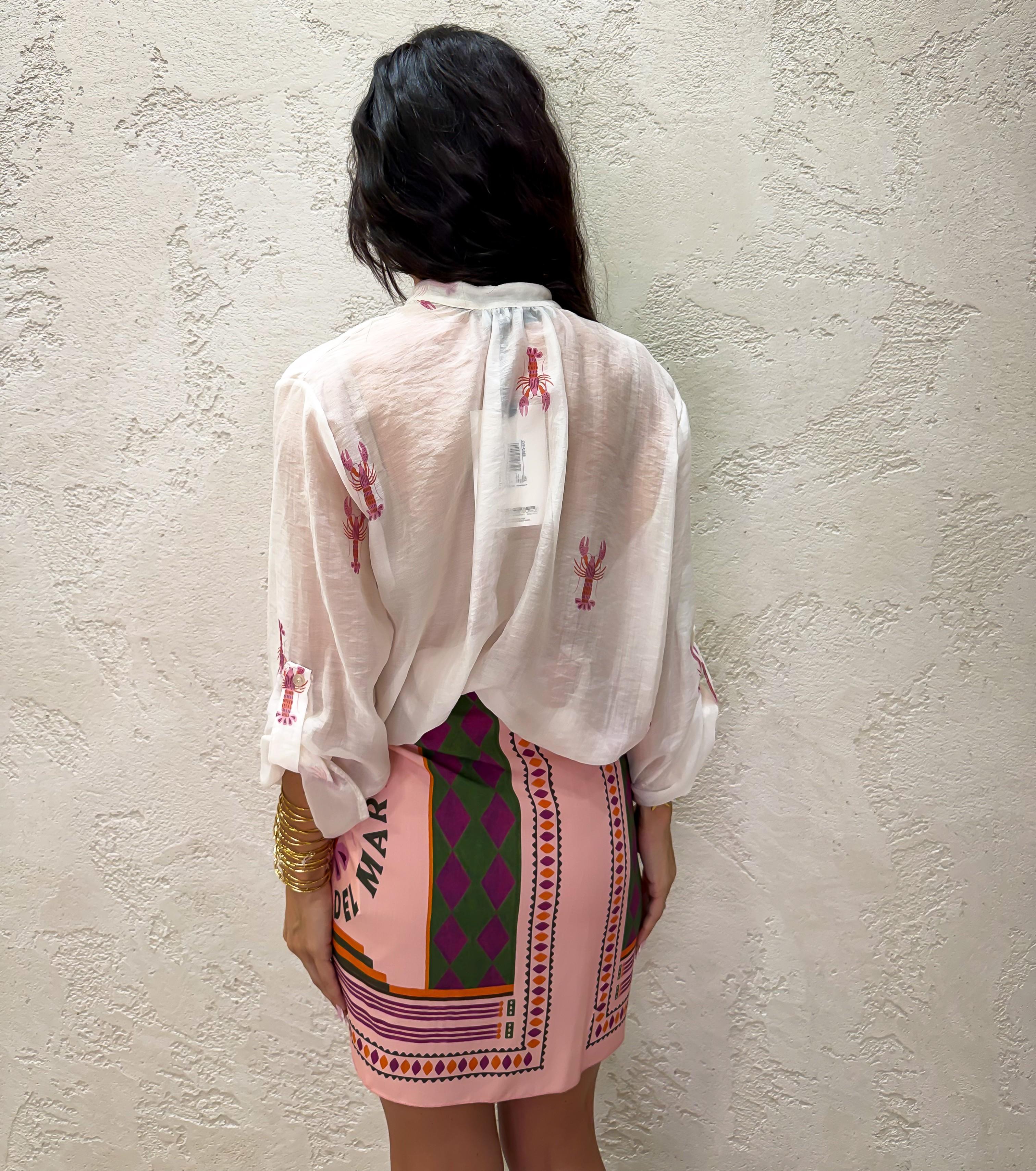 camicia "aragosta" in lyocell CVS-Q468 BURRO HAVEONE 