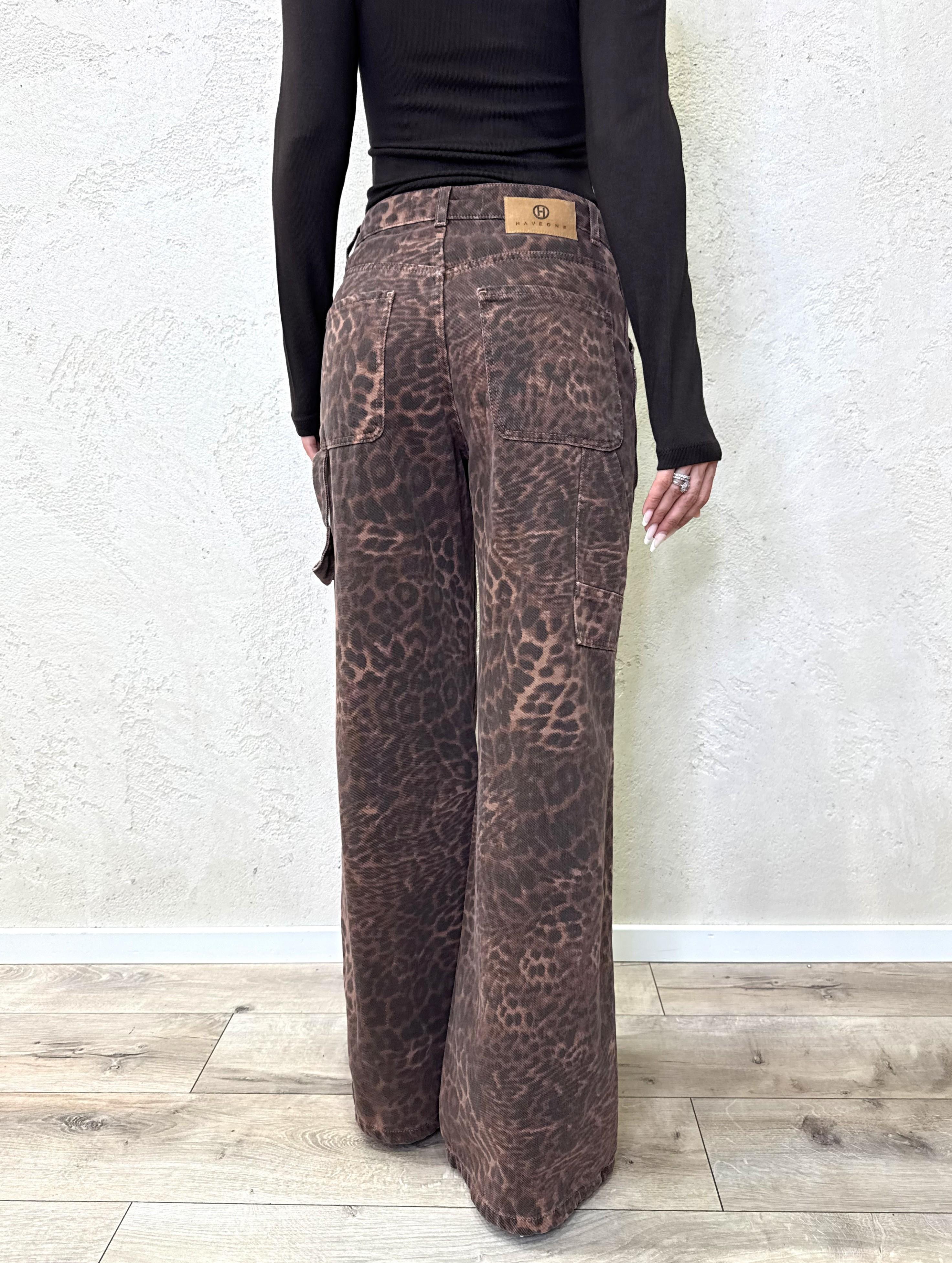 jeans gamba larga modello work maculato PGZ-P106 MACULATO HAVEONE 