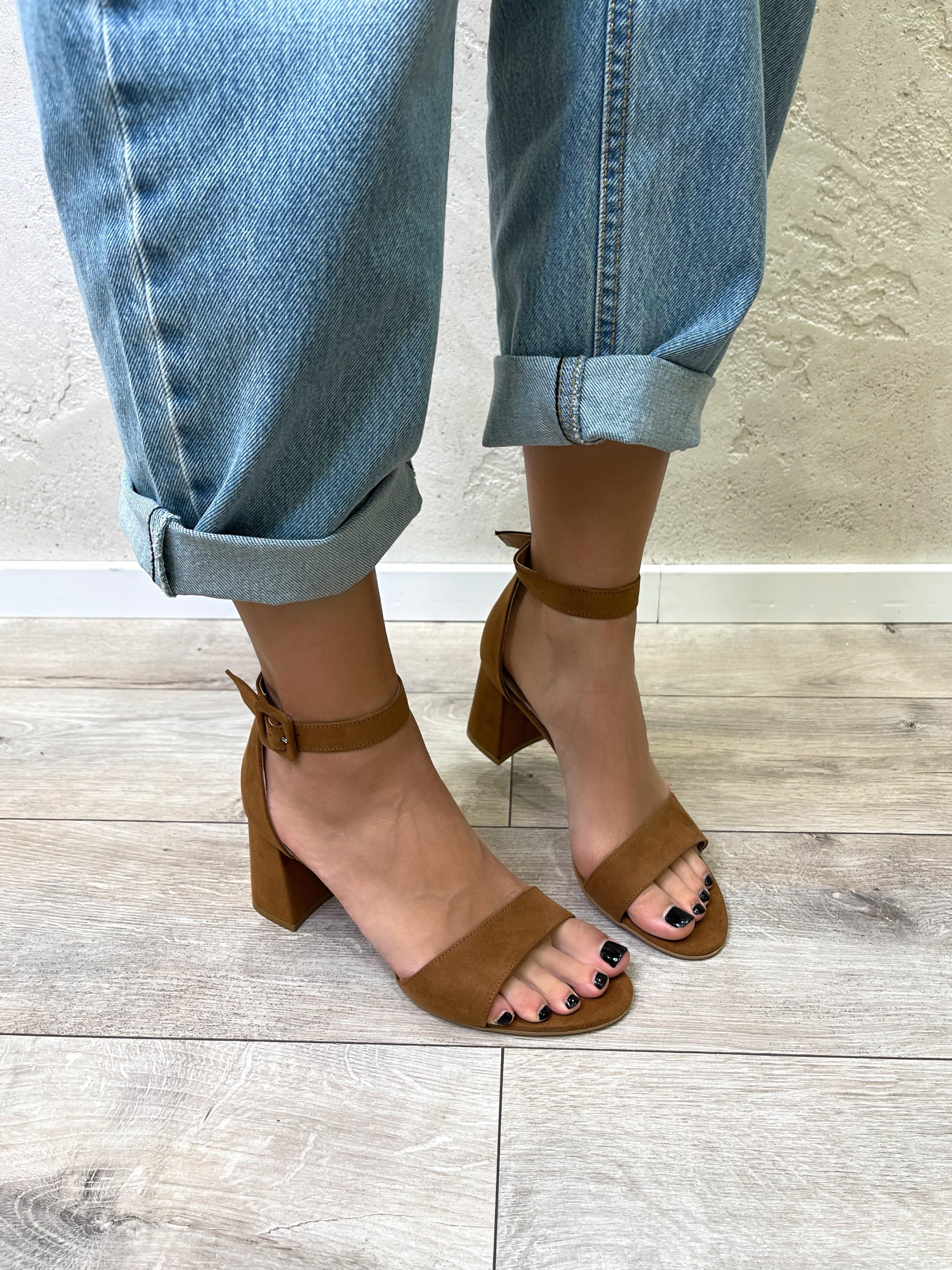 DIVINE FOLLIE DF8079CAMOSCIO/CUOIO