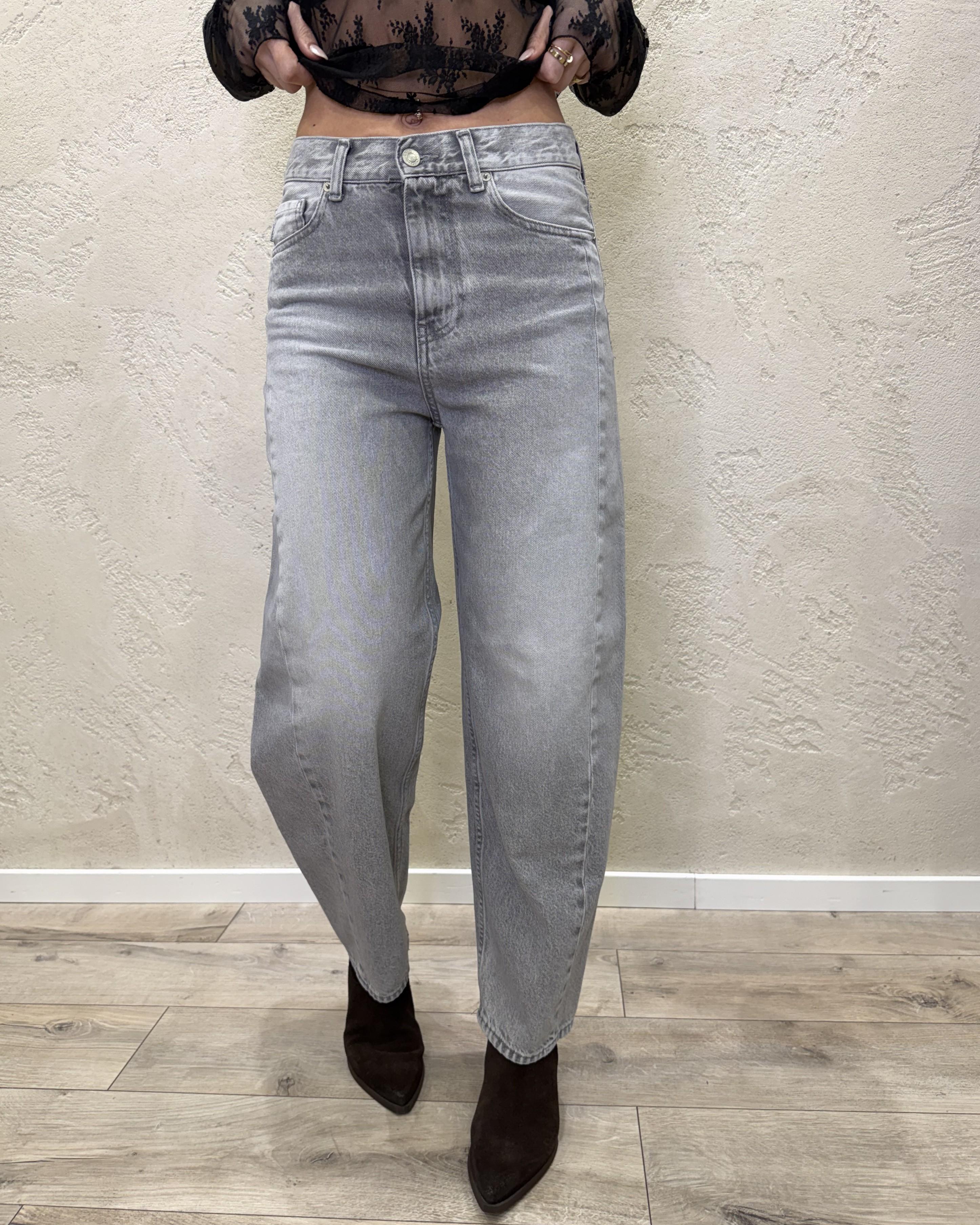 jeans modello chiara a baloon DAB5156 GRIGIO VICOLO 