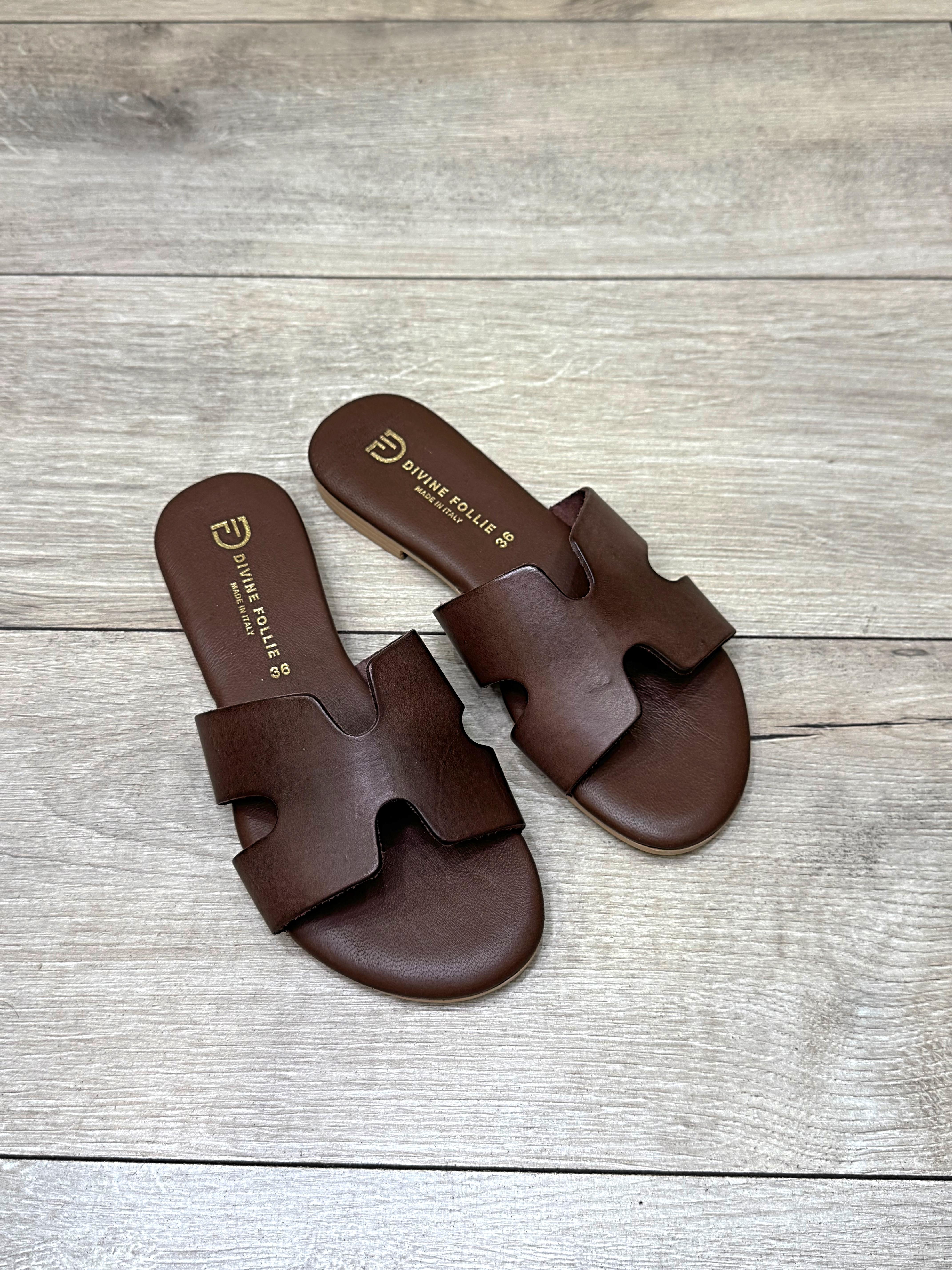 DIVINE FOLLIE 3003/307CUOIO