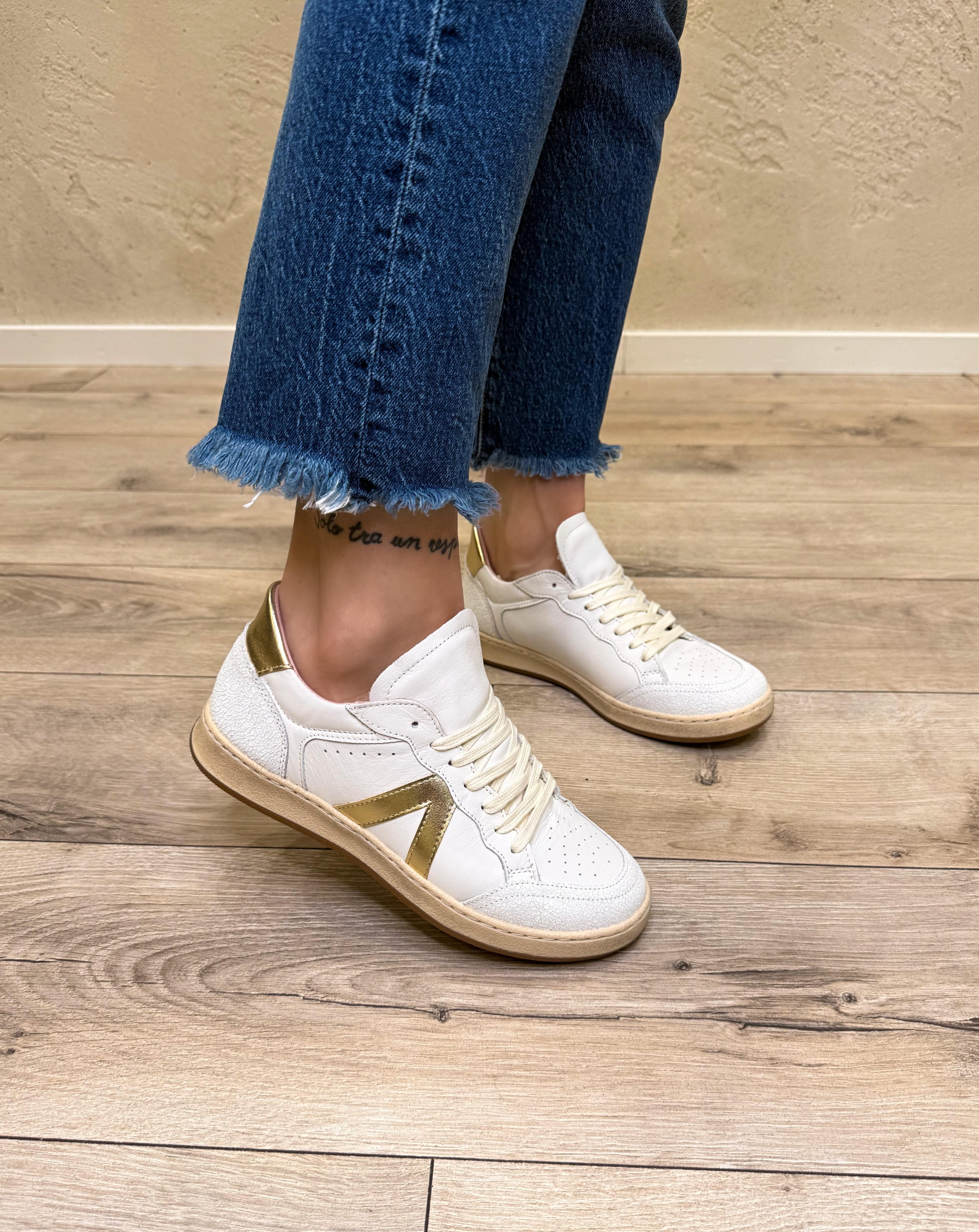 sneakers in pelle 70/SPECIAL02 PLATINO DIVINE FOLLIE 