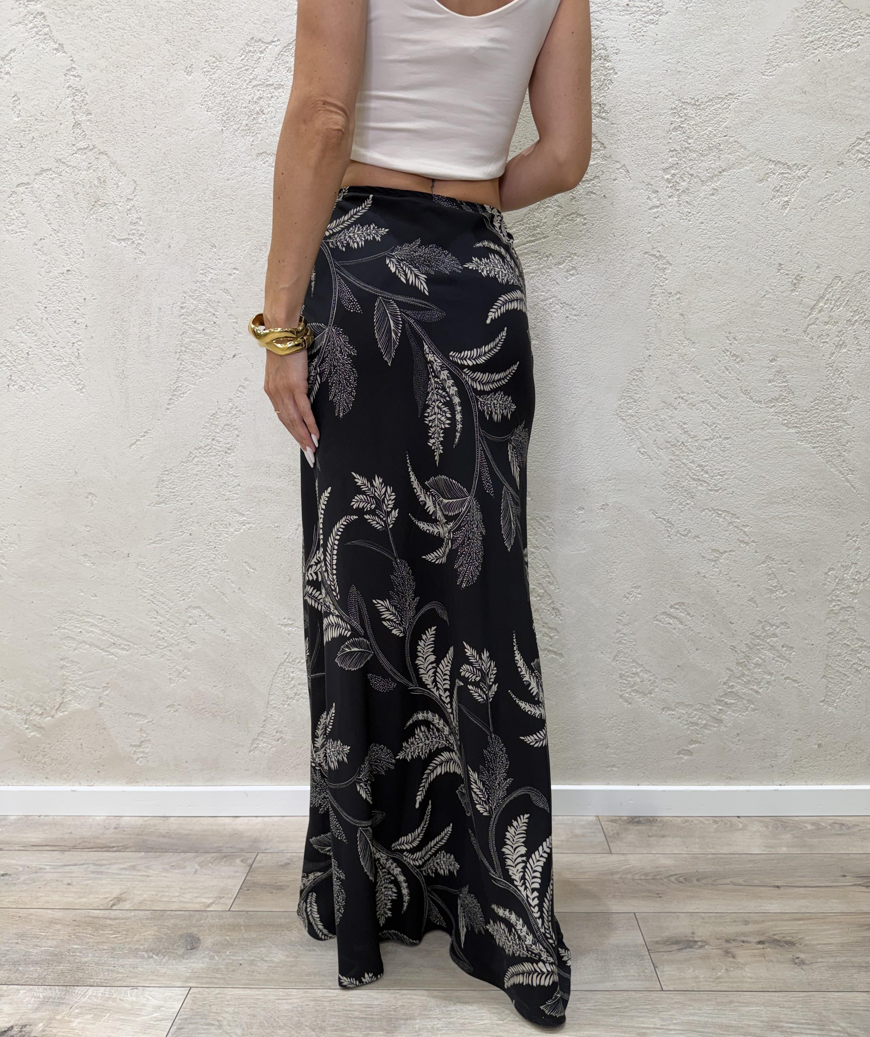 gonna lunga 100% viscosa in fantasia GIA-Q179 FANTASIA HAVEONE 